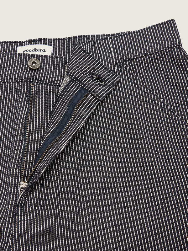 Woodbird Female Dizzon Pin Pant Jeans Navy-White
