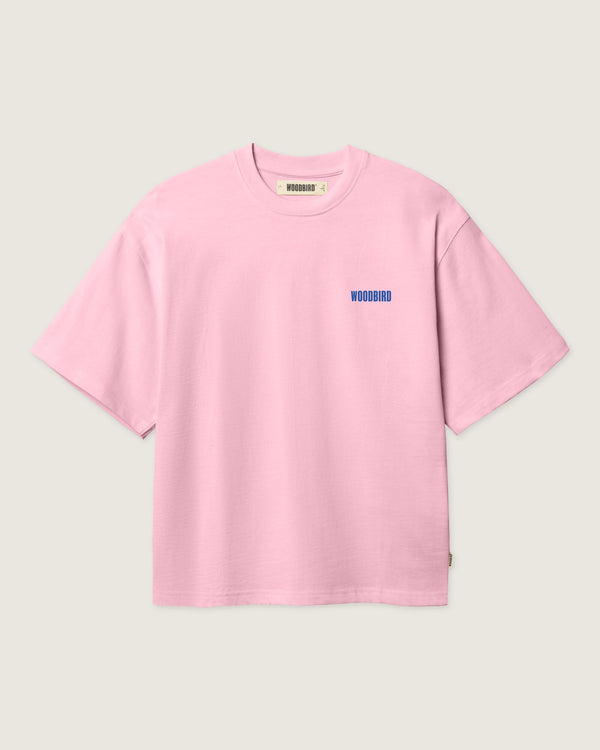 Woodbird Female WBBalo Curbi Tee T-Shirts Dusty Rose