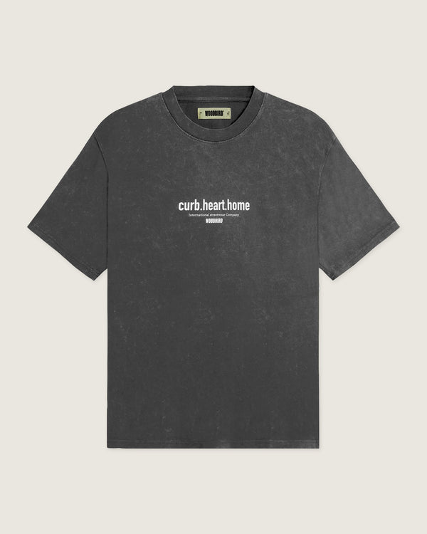 Woodbird WBBeam Dye Tee T-Shirts Asphalt