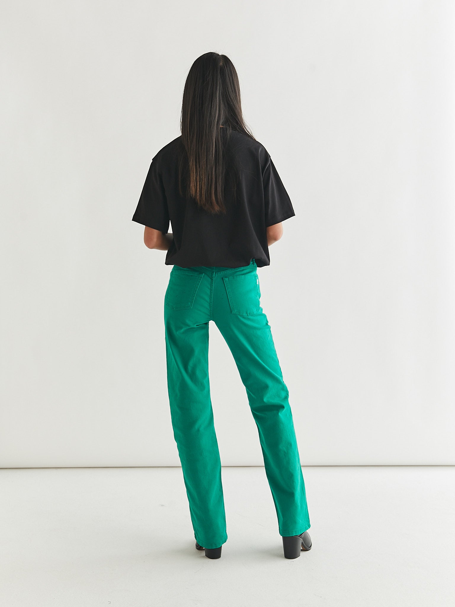 Woodbird Female Maria Color Jeans Jeans Green