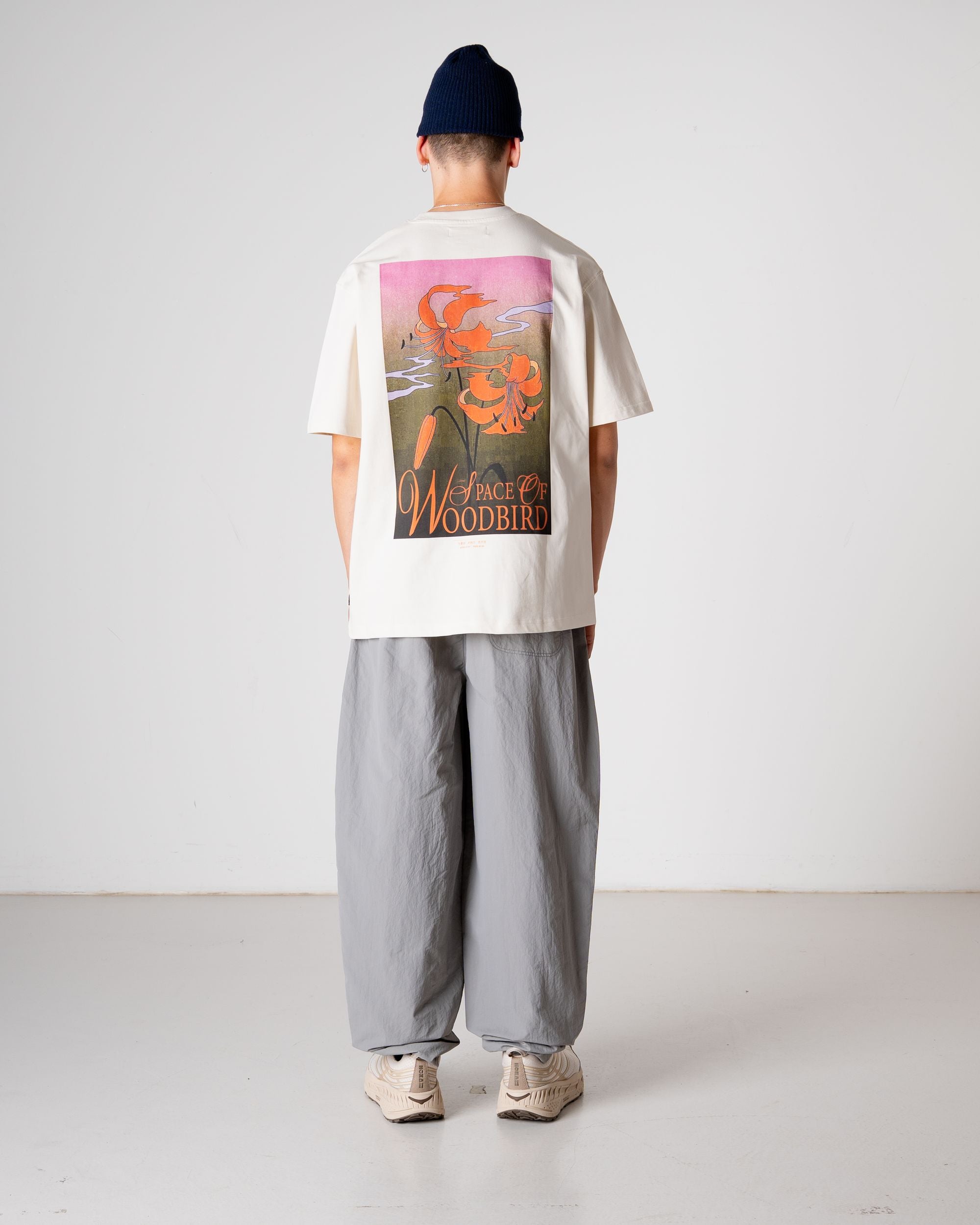 Woodbird WBBaine Flower Tee T-Shirts Off White