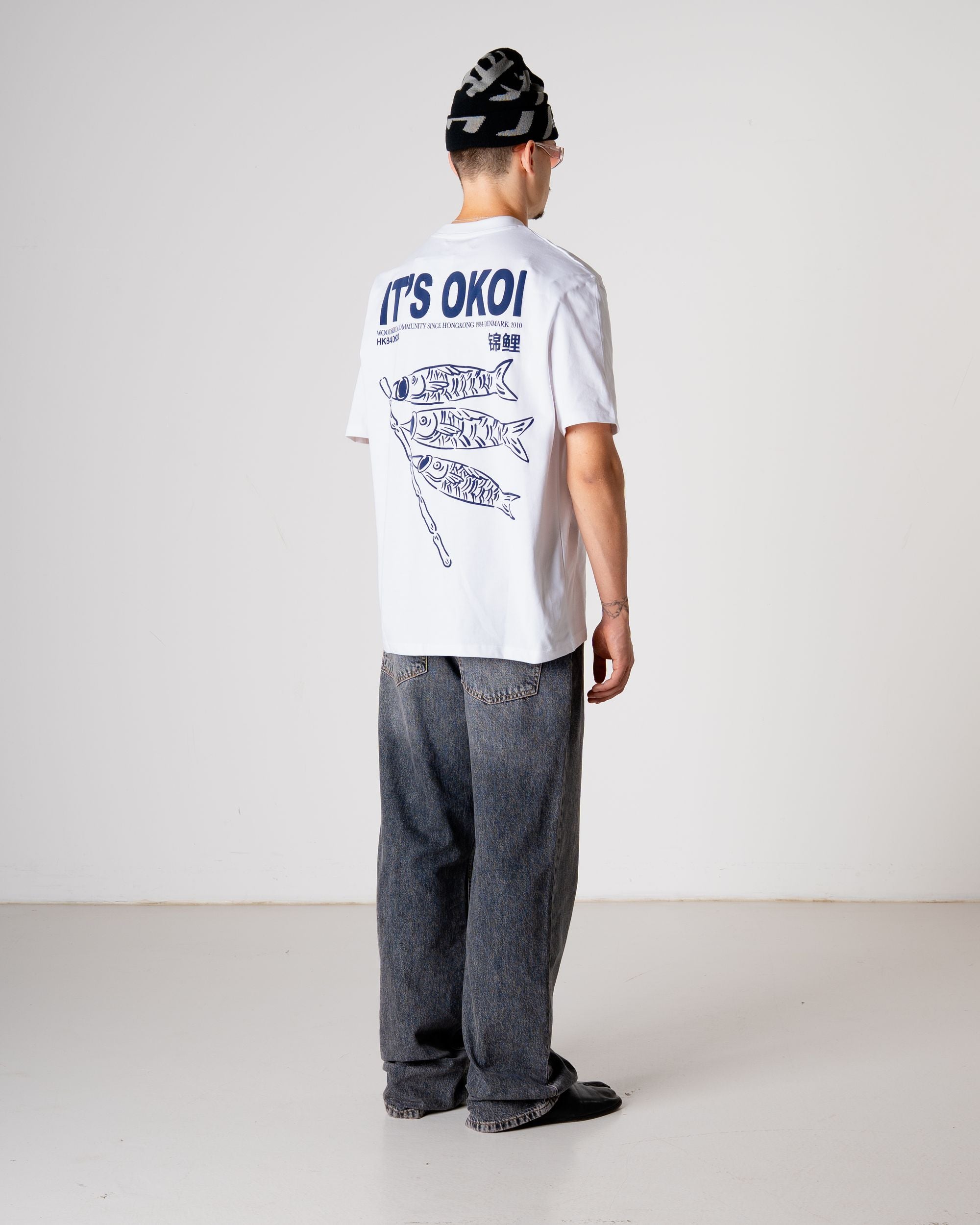 Woodbird WBBaine Koi Tee T-Shirts White