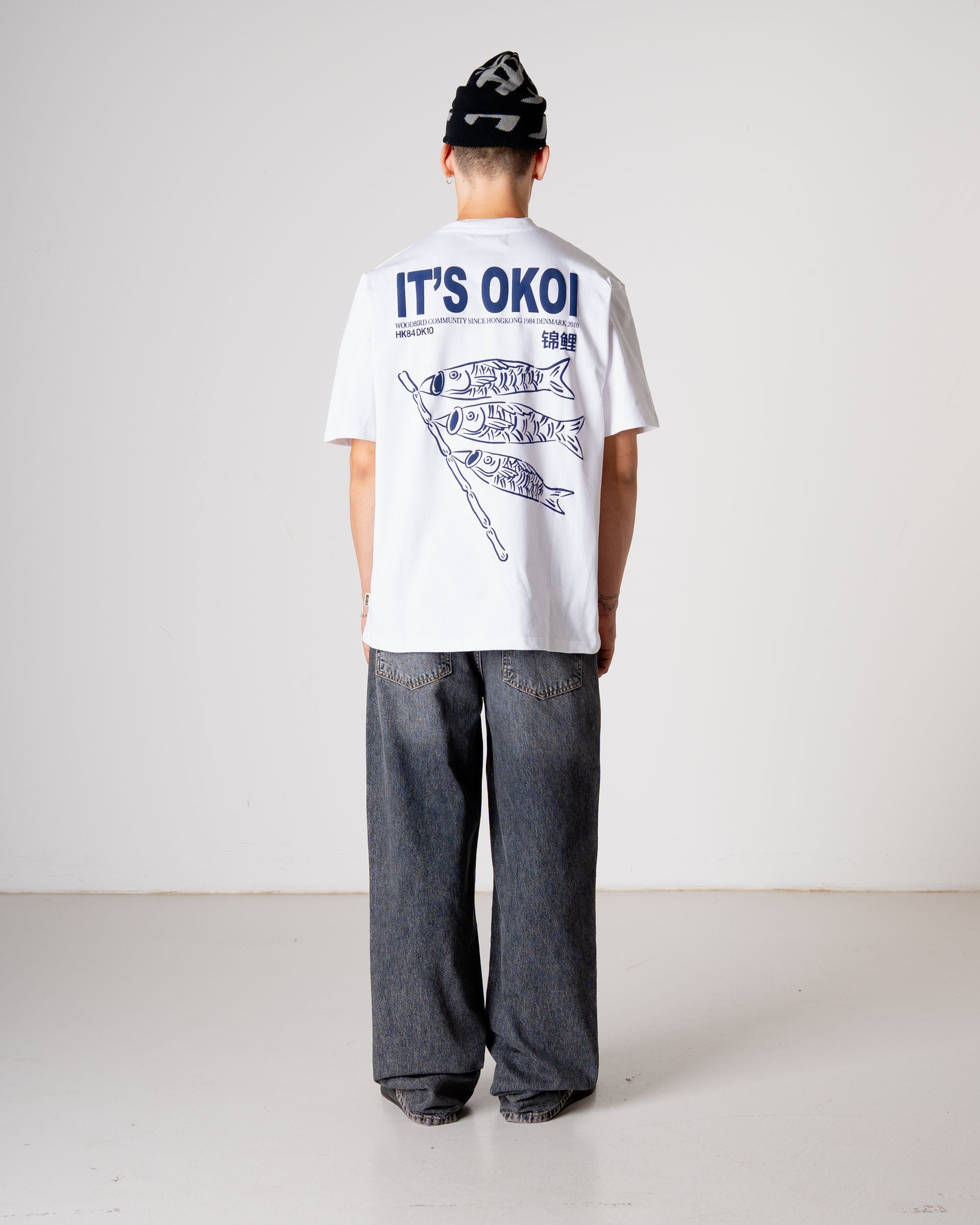 Woodbird WBBaine Koi Tee T-Shirts White