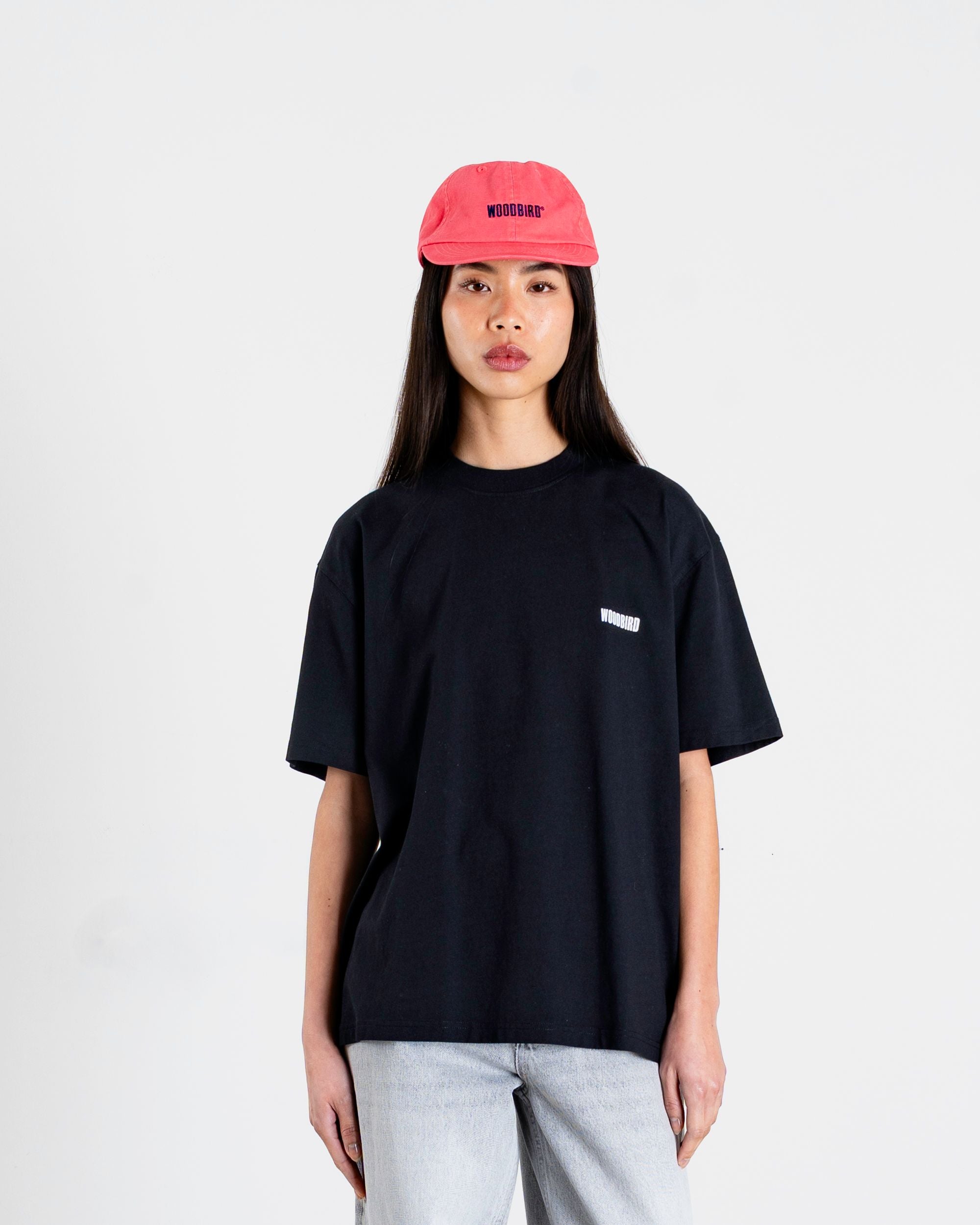 Woodbird Female WBBalo Ming Tee T-Shirts Black