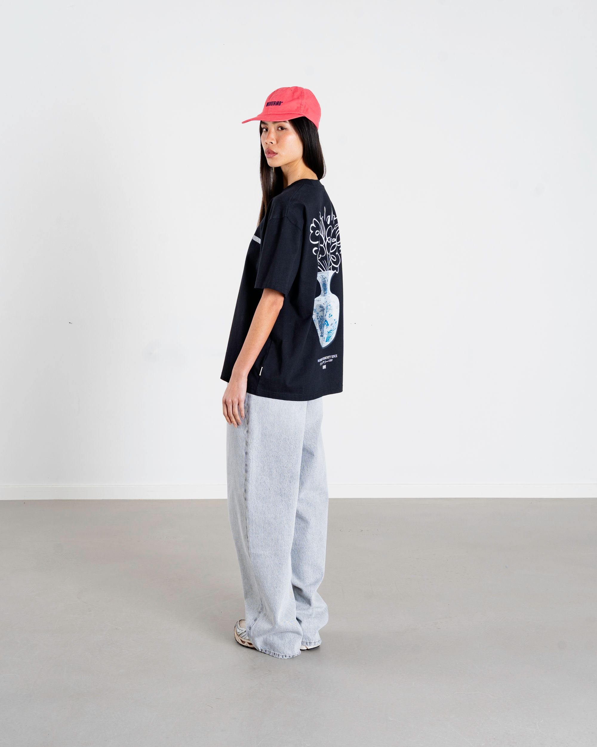 Woodbird Female WBBalo Ming Tee T-Shirts Black