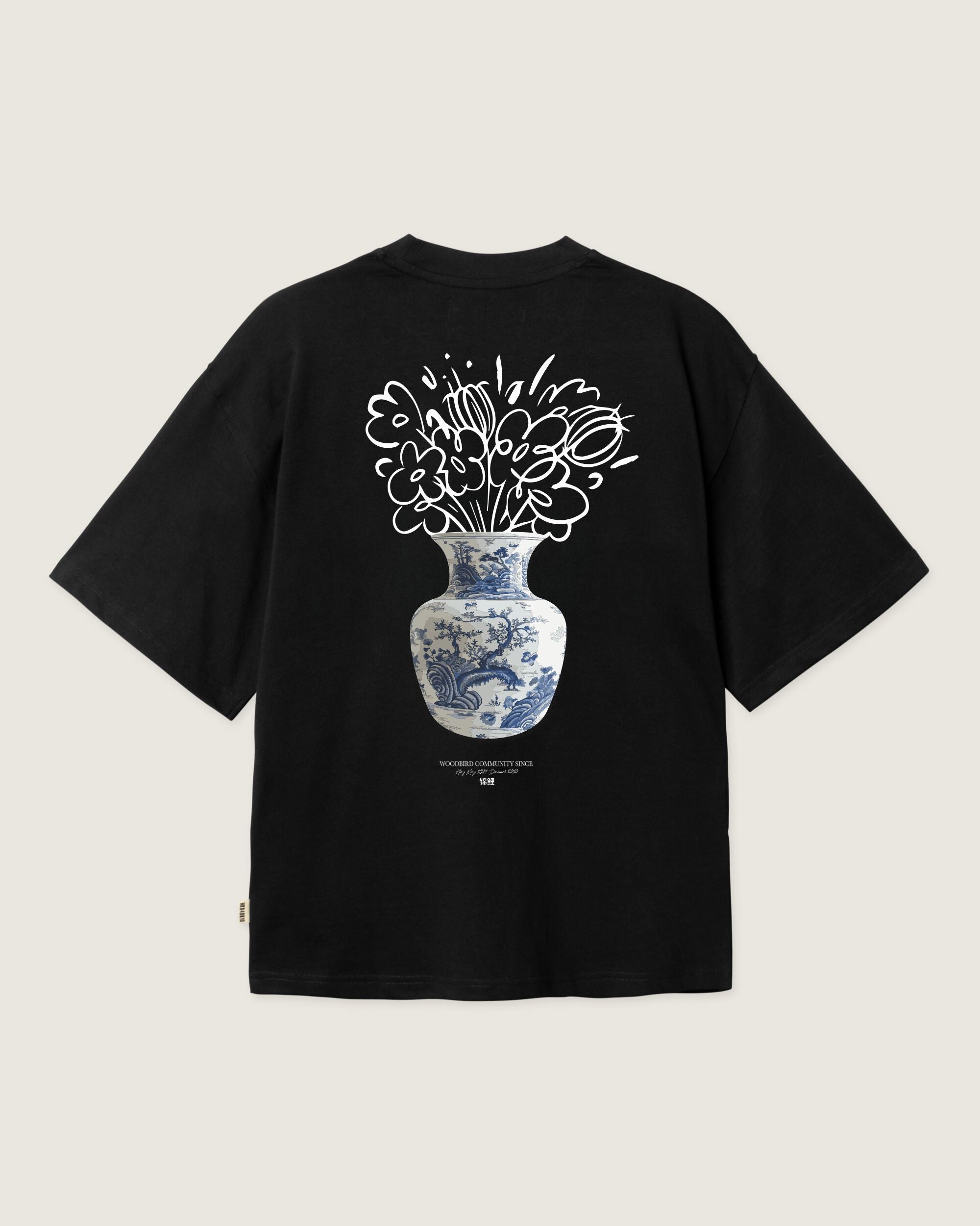 Woodbird Female WBBalo Ming Tee T-Shirts Black