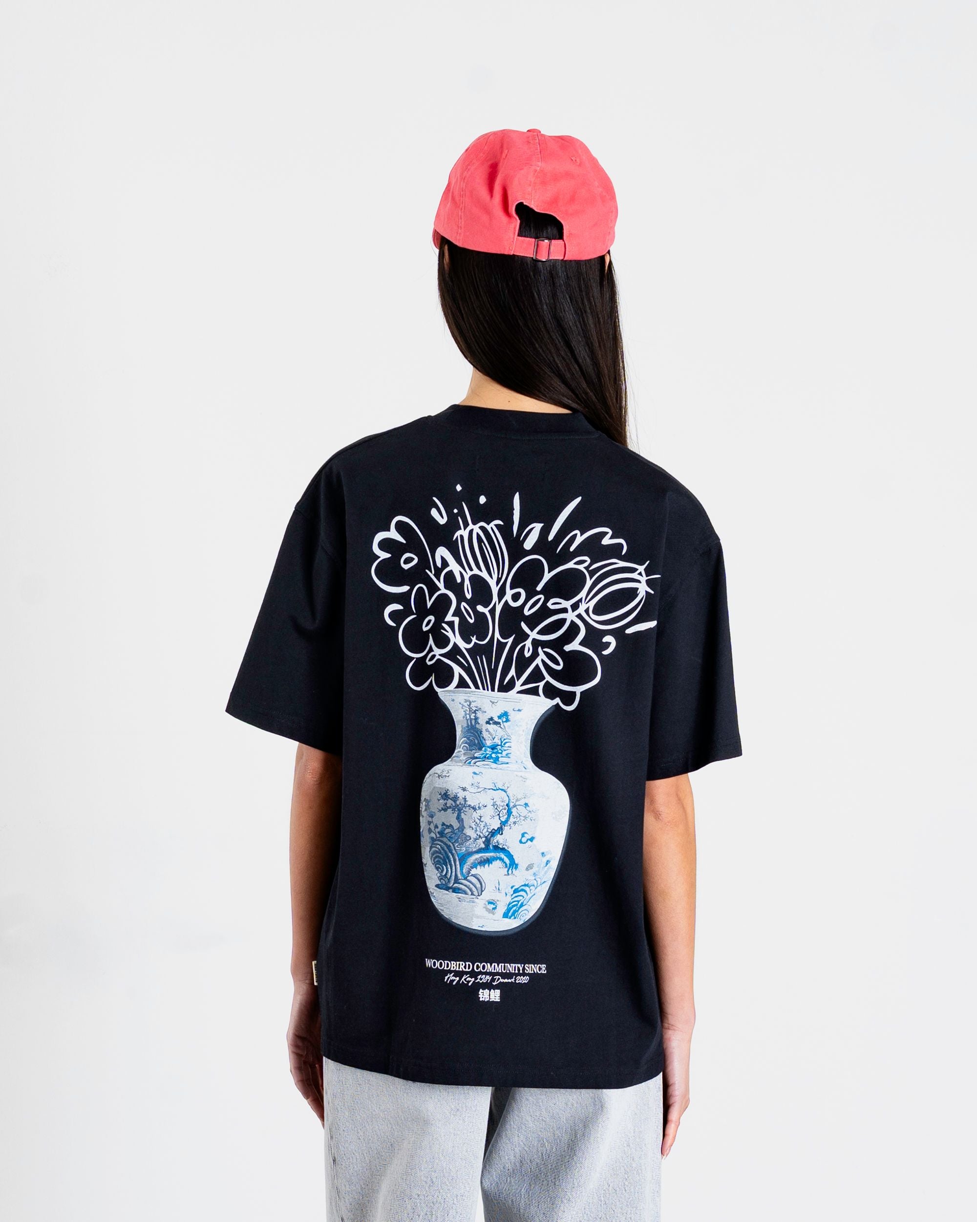 Woodbird Female WBBalo Ming Tee T-Shirts Black