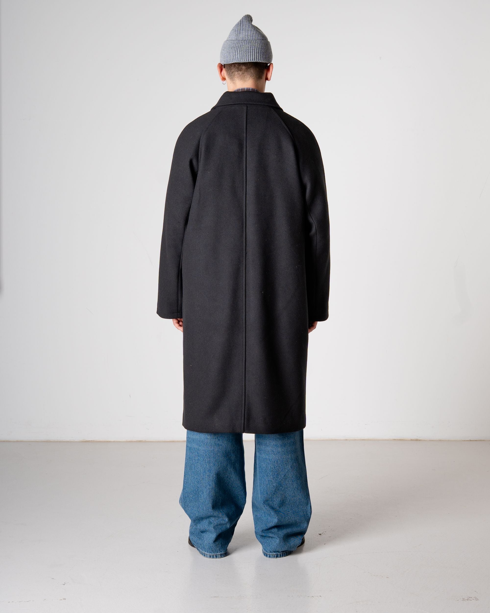 Woodbird WBBergt Wool Coat Outerwear Black