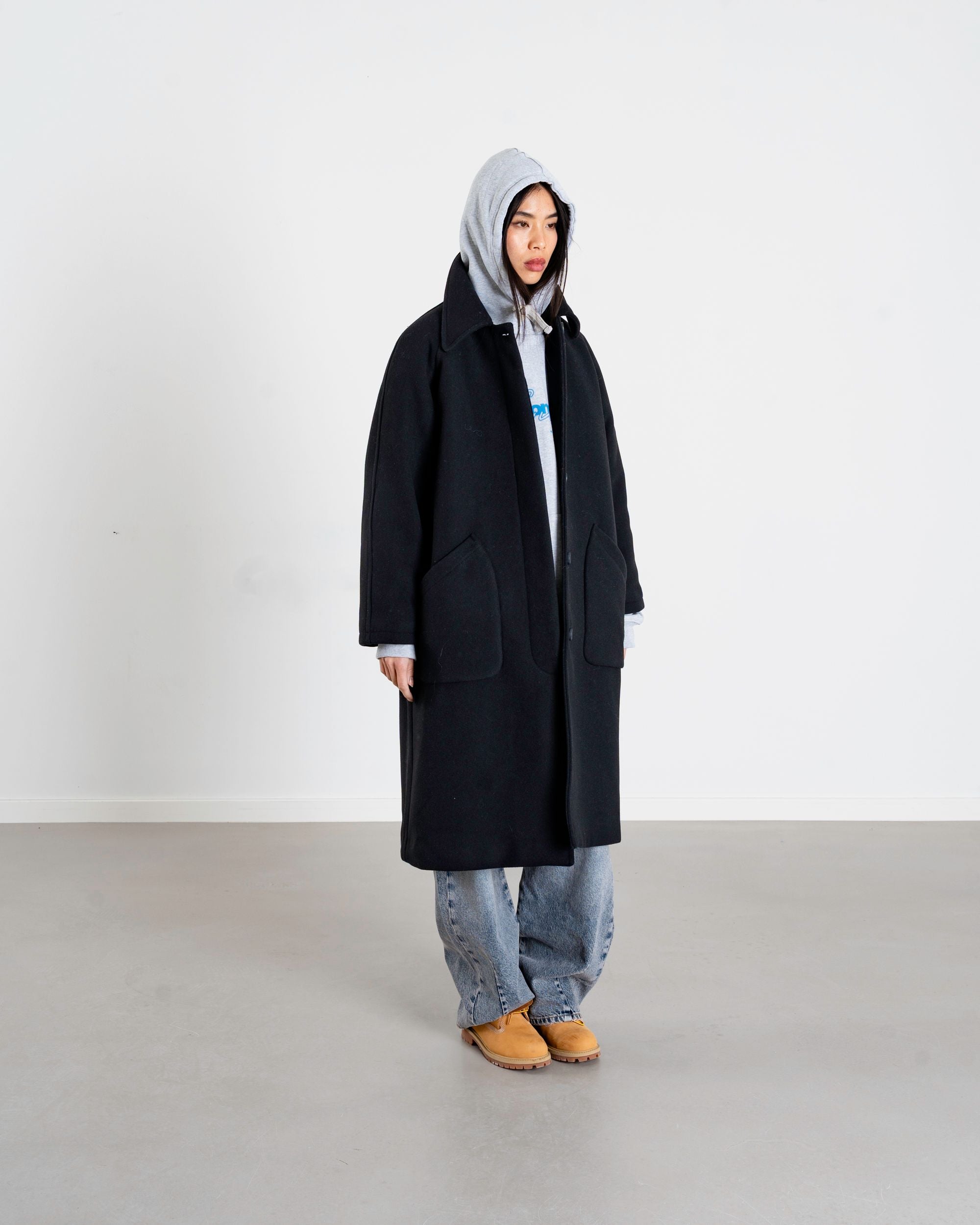Woodbird Female WBBrenna Wool Coat Outerwear Black