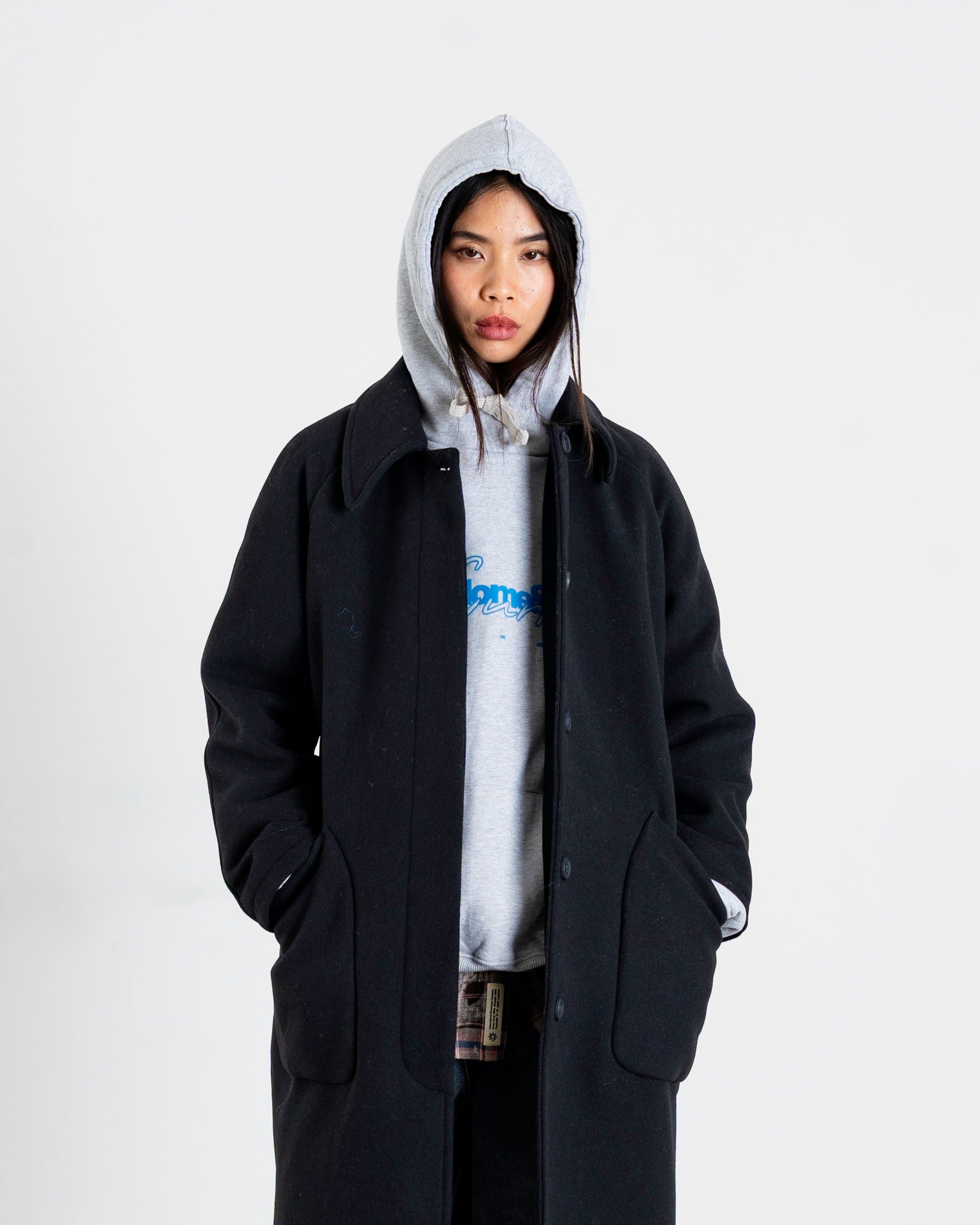 Woodbird Female WBBrenna Wool Coat Outerwear Black