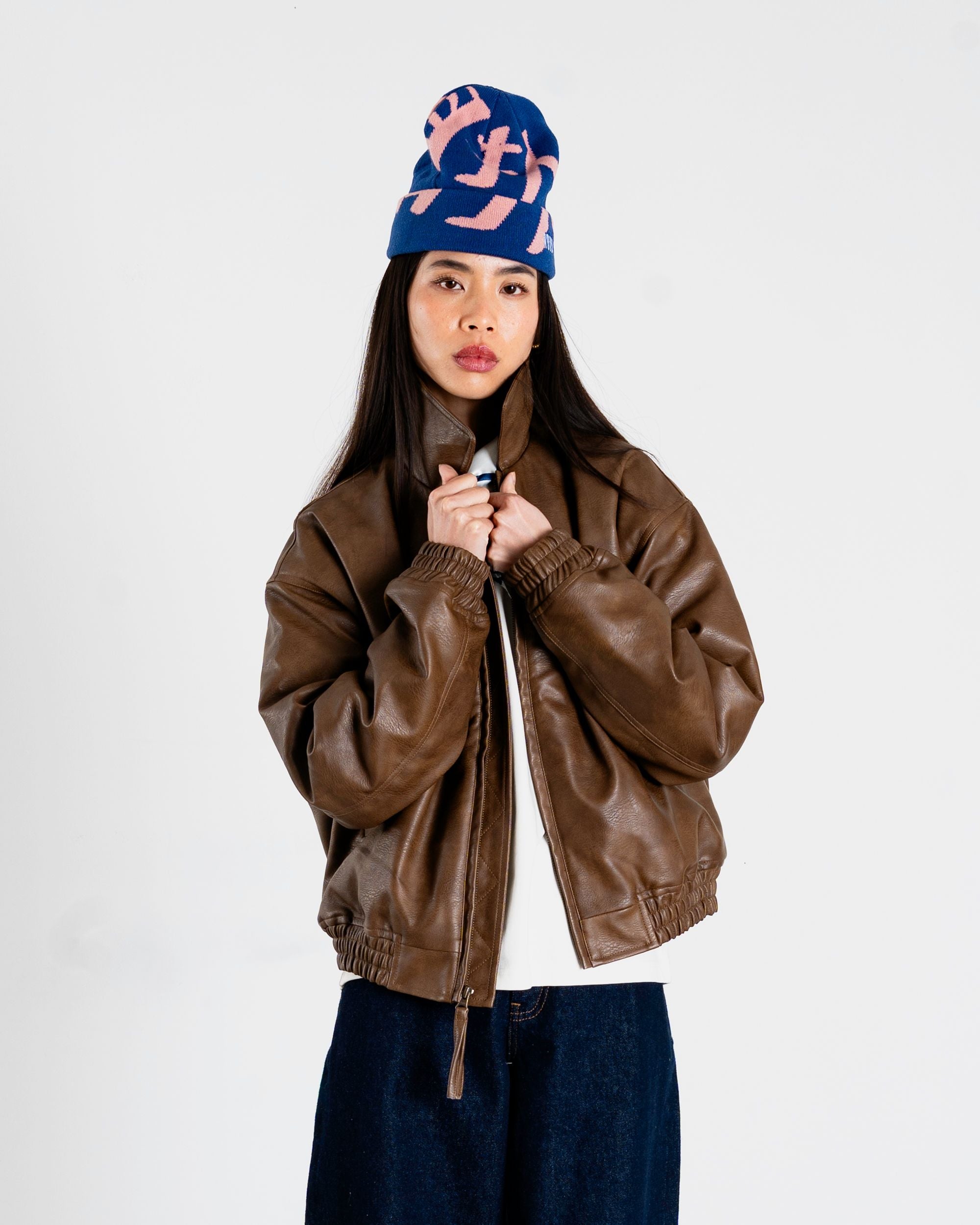 Woodbird Female WBBue Bomber Jacket Jackets Dark Brown