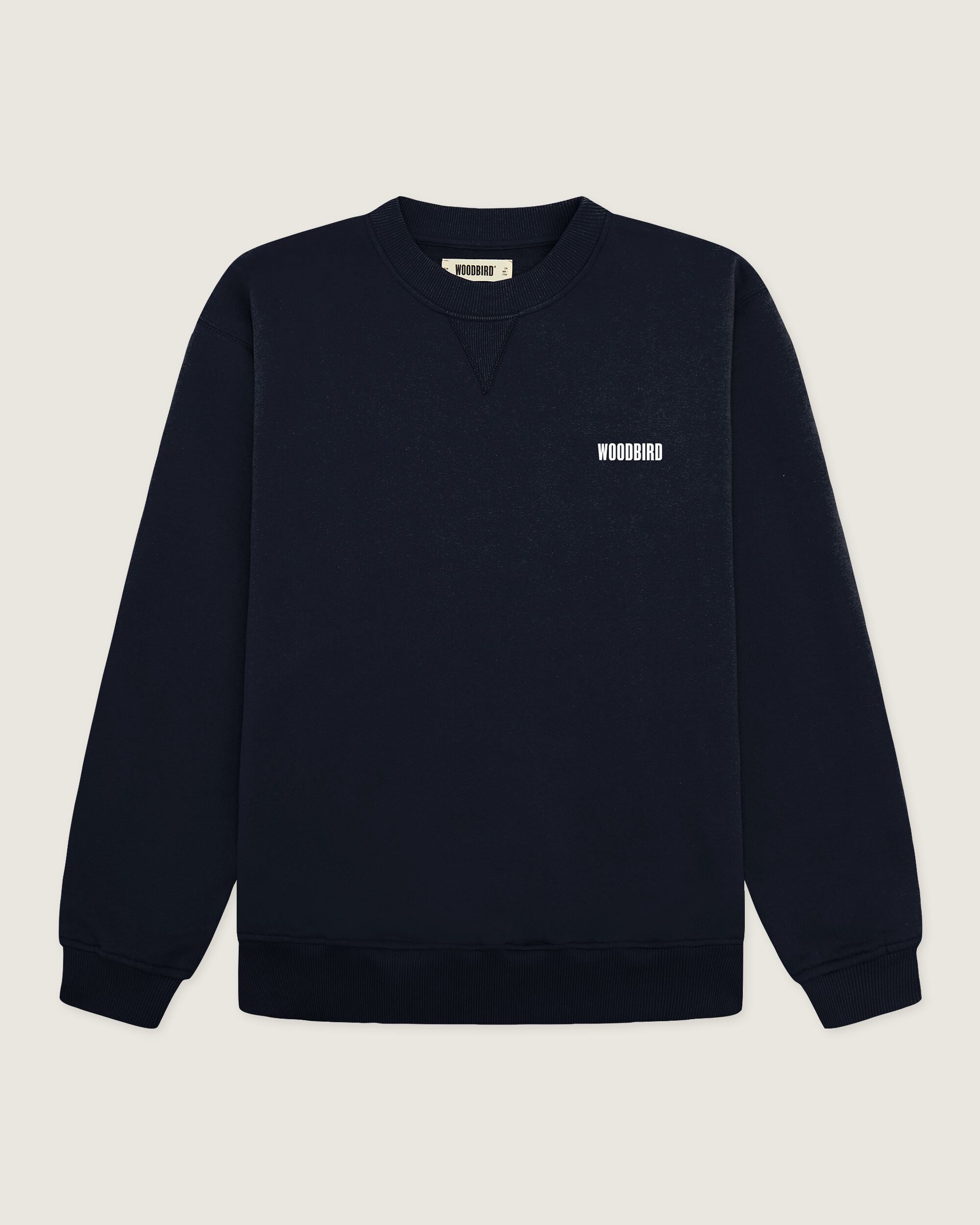 Woodbird WBCane Pho Crew Sweats Navy