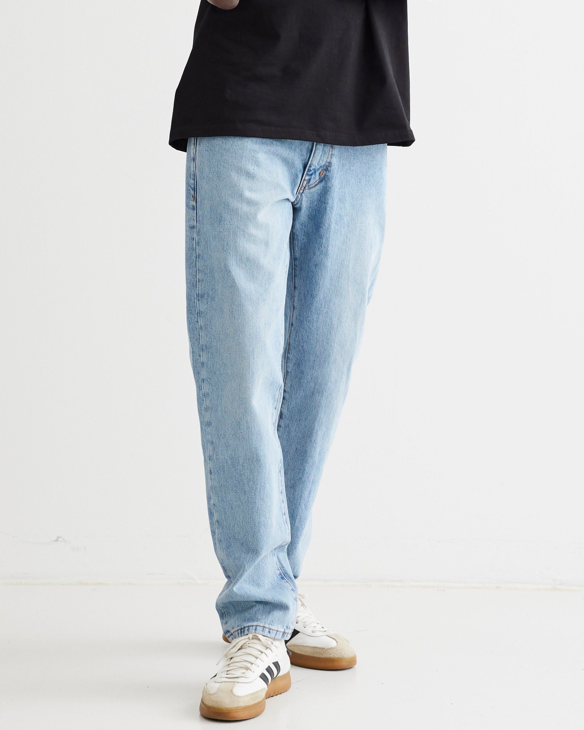 Woodbird WBDoc Doone Jeans Jeans Washed Blue
