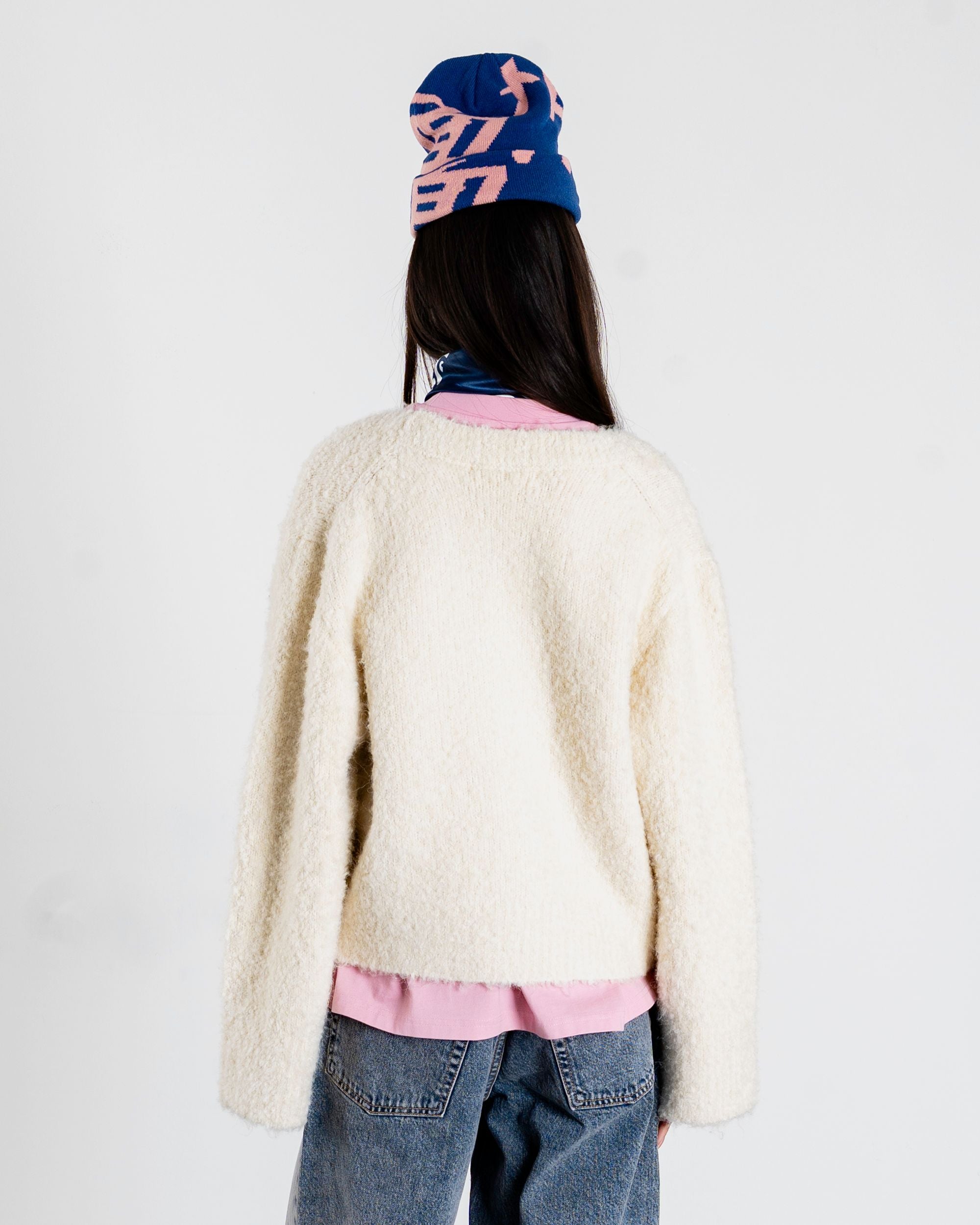 Woodbird Female WBEa Teddy Cardigan Knits Off White