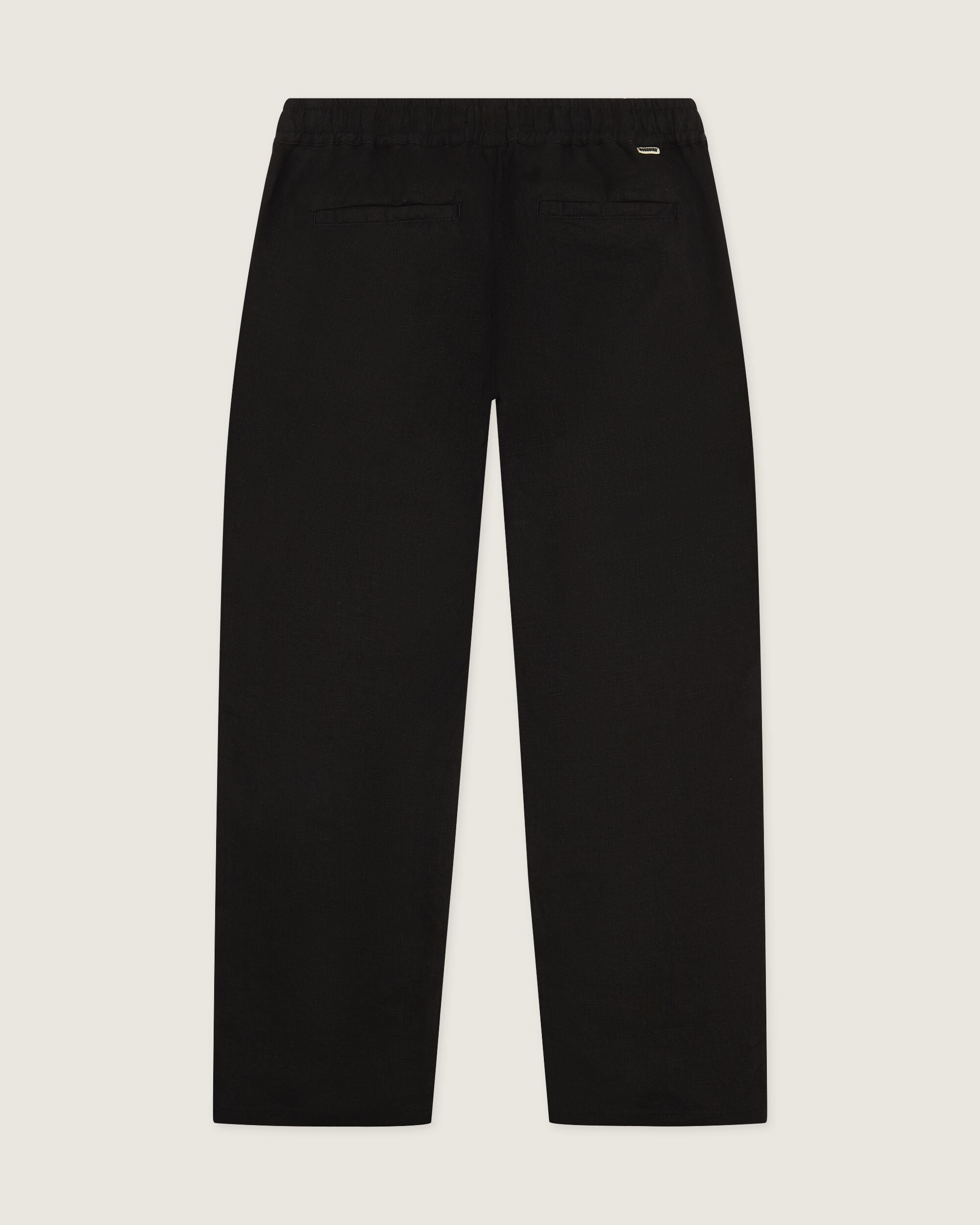 Woodbird WBEik Linen Pant Pants Black