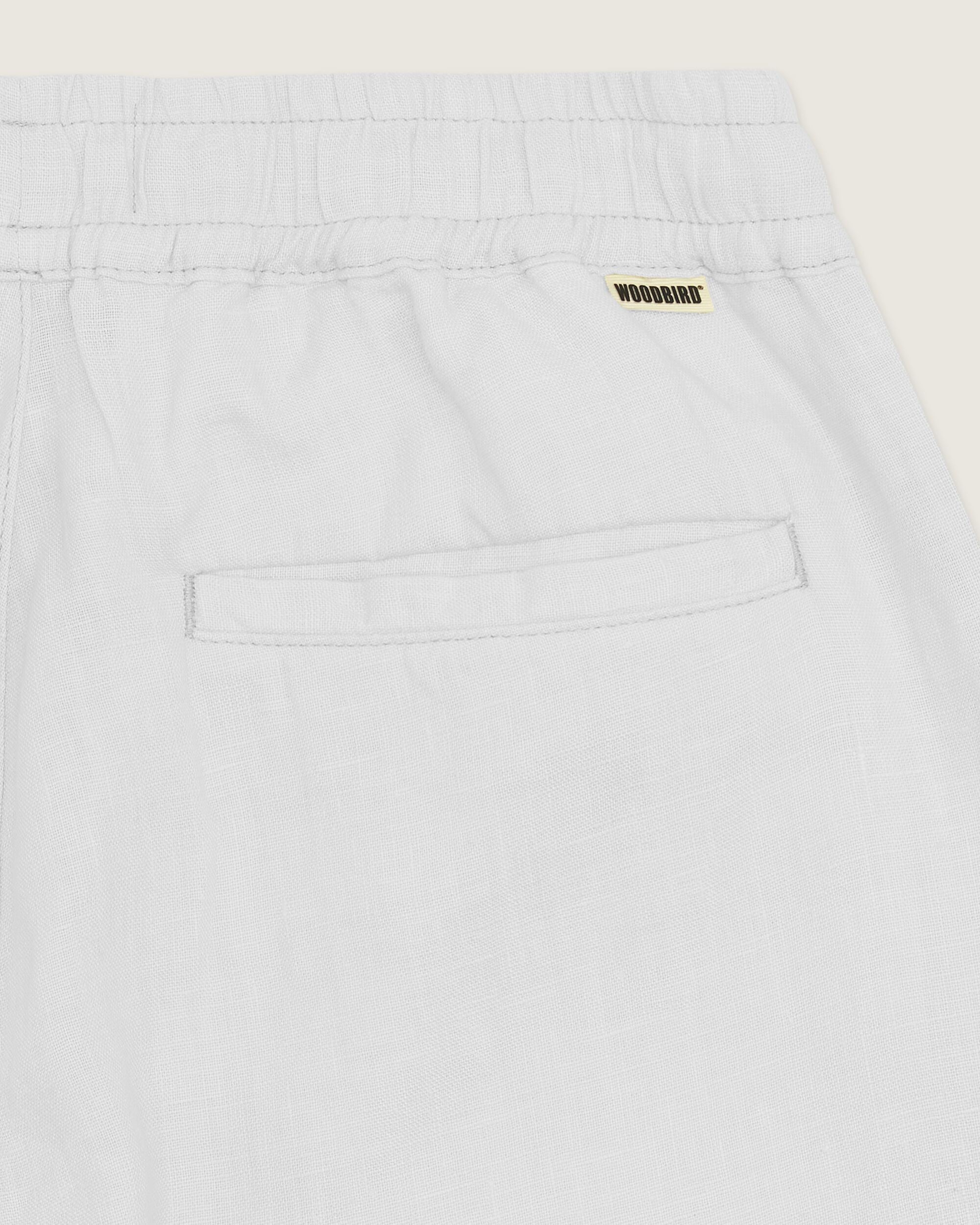 Woodbird WBEik Linen Pant Pants Off White
