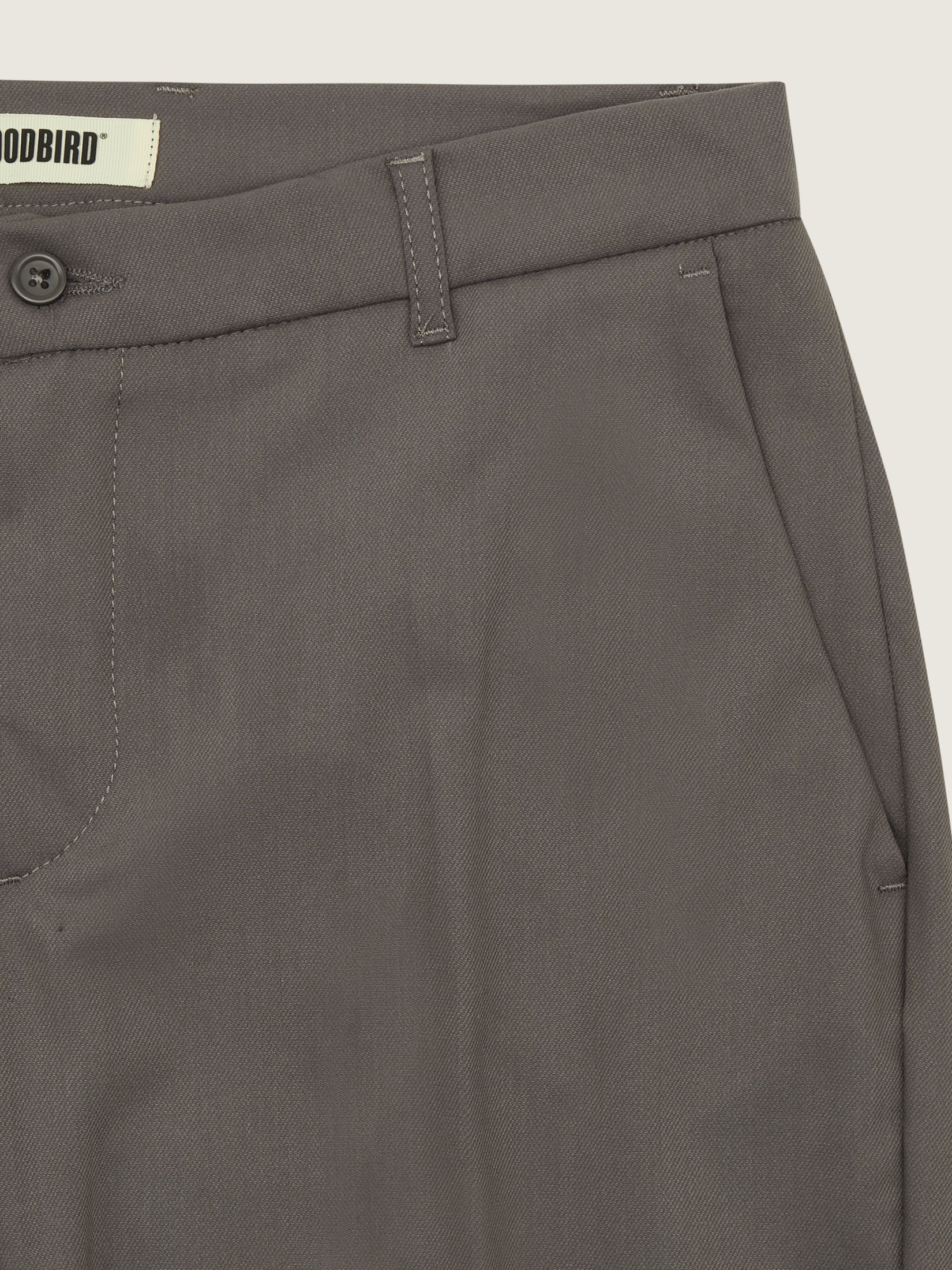Woodbird WBEik Nickel Pants Pants Grey Stone