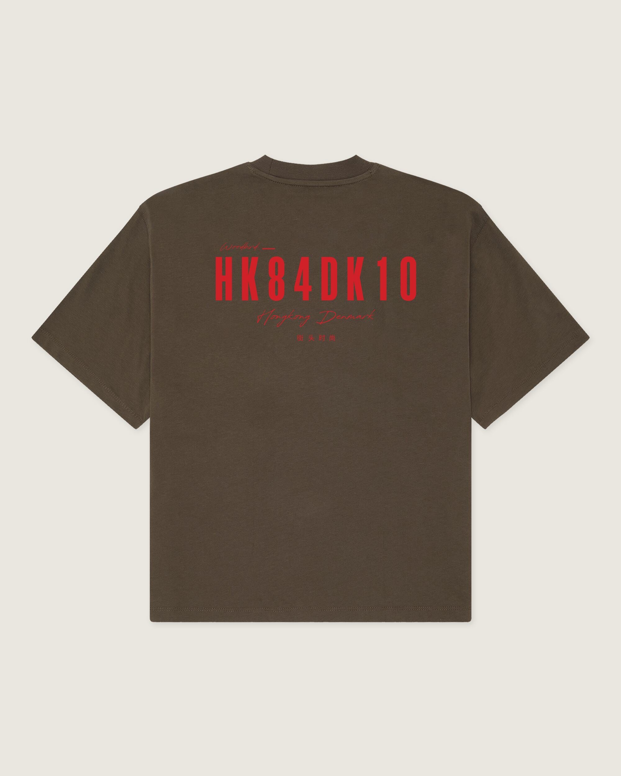 Woodbird Female WBJuno 8410 Tee T-Shirts Brown