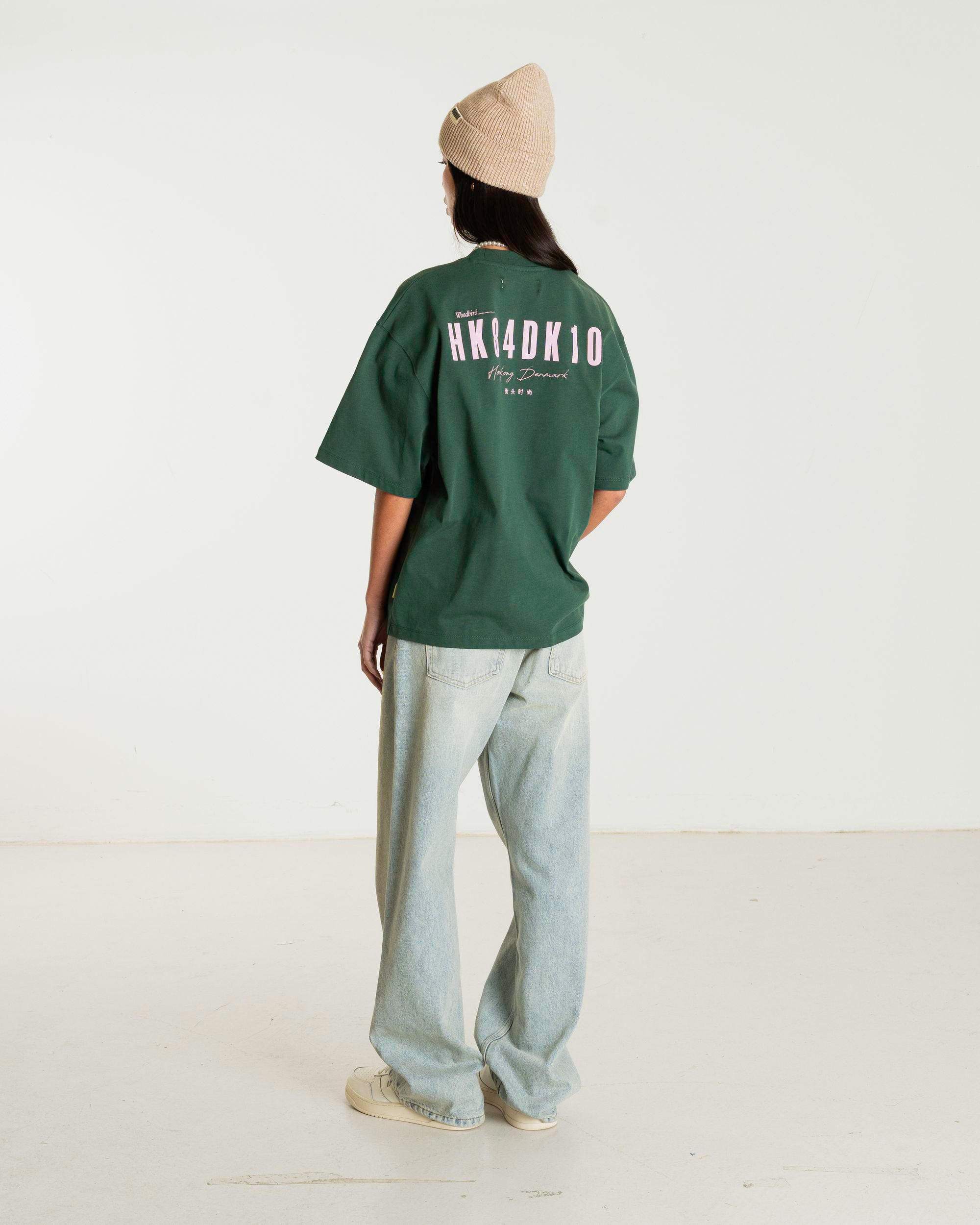 Woodbird Female WBJuno 8410 Tee T-Shirts Dark Green