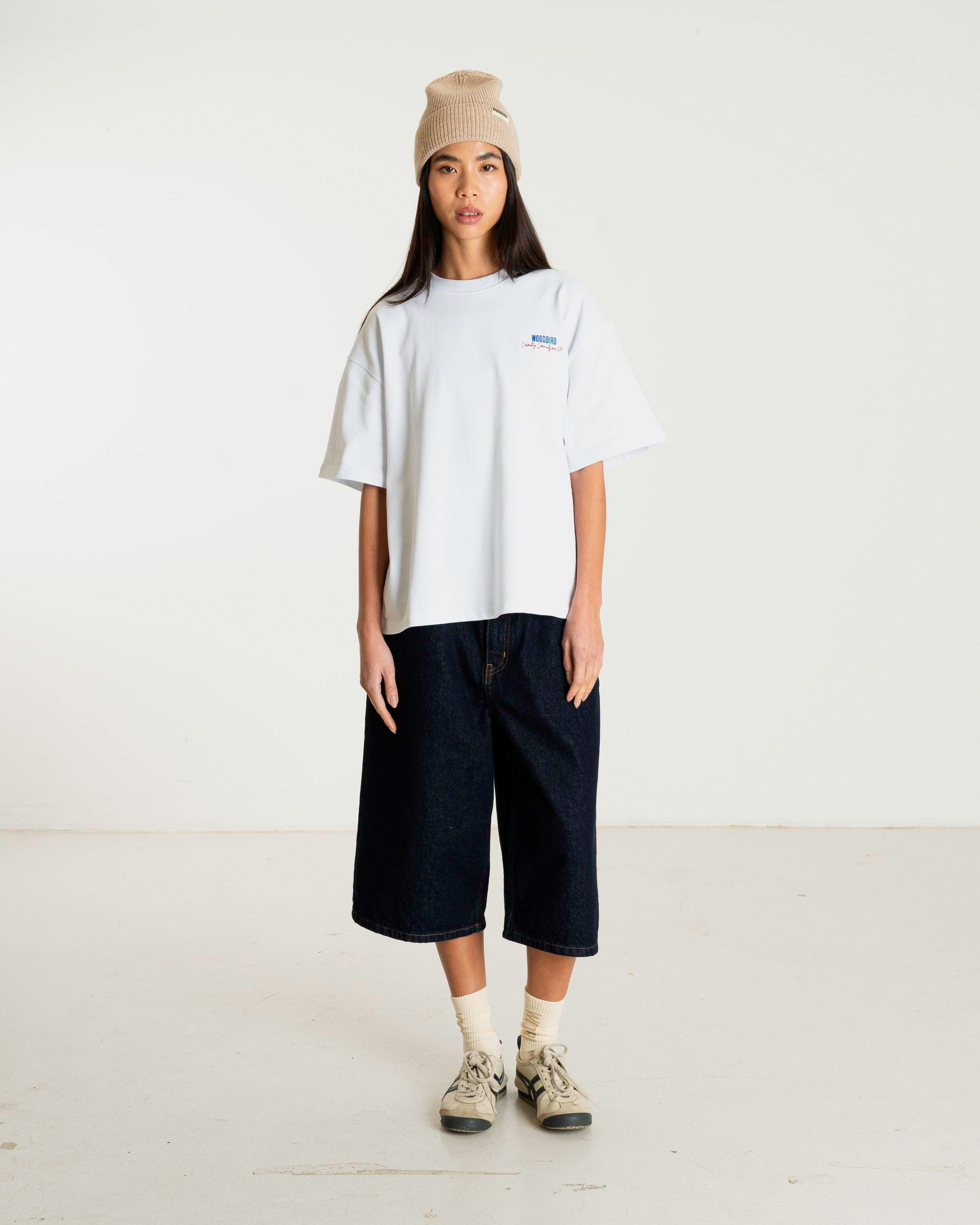 Woodbird Female WBJuno Culture Tee T-Shirts White