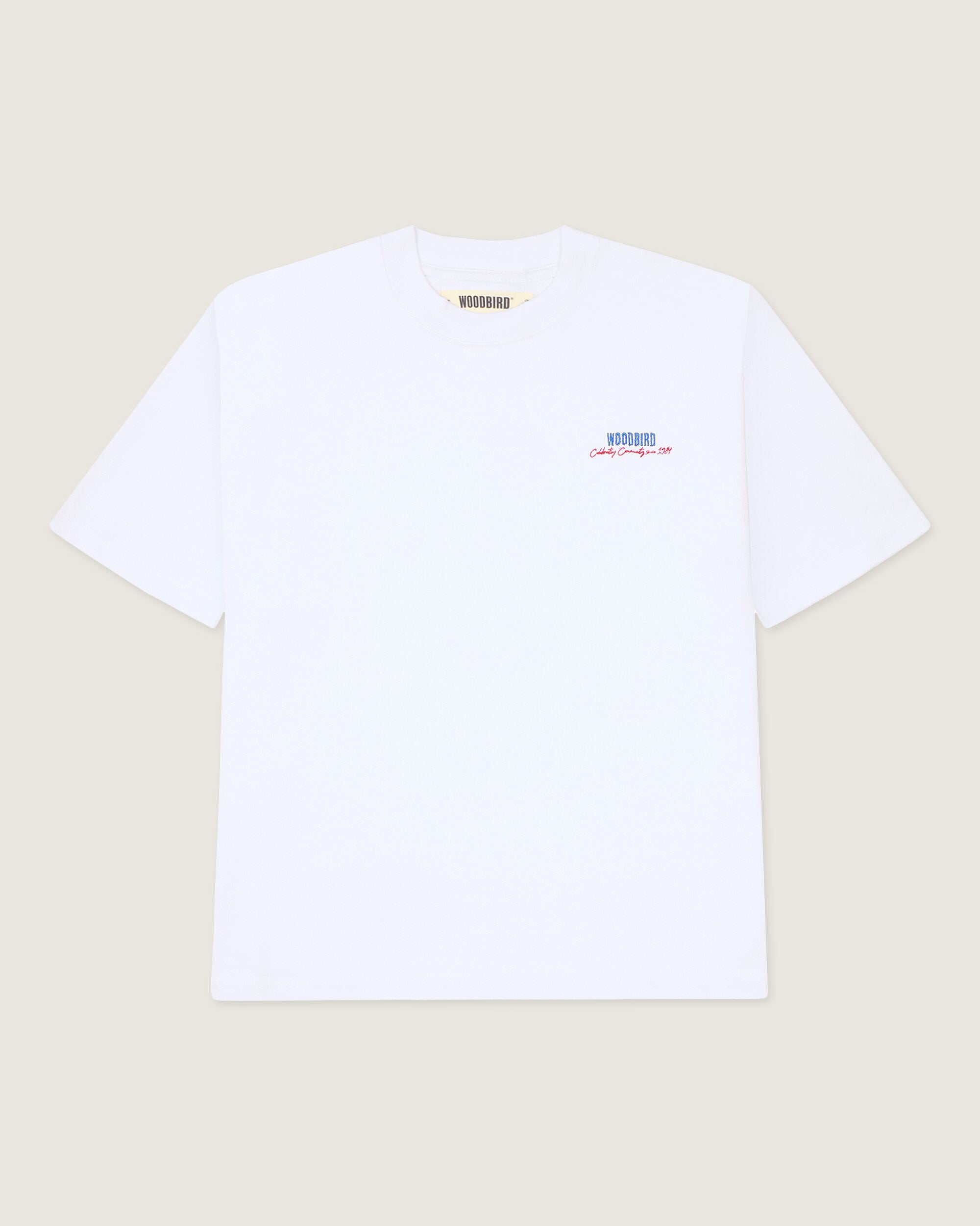 Woodbird Female WBJuno Culture Tee T-Shirts White