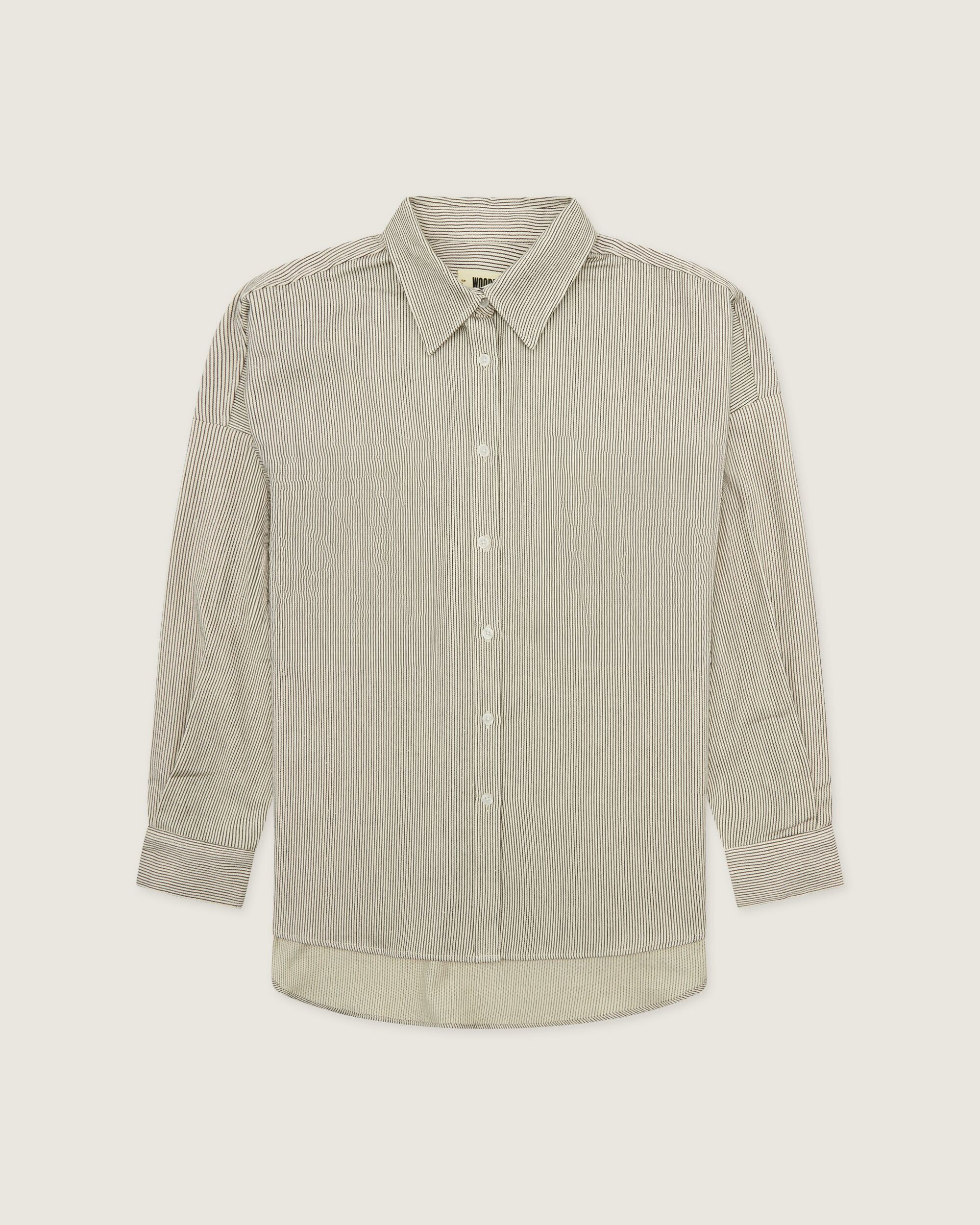 Woodbird Female WBKendal Cargo Shirt Shirts Off White