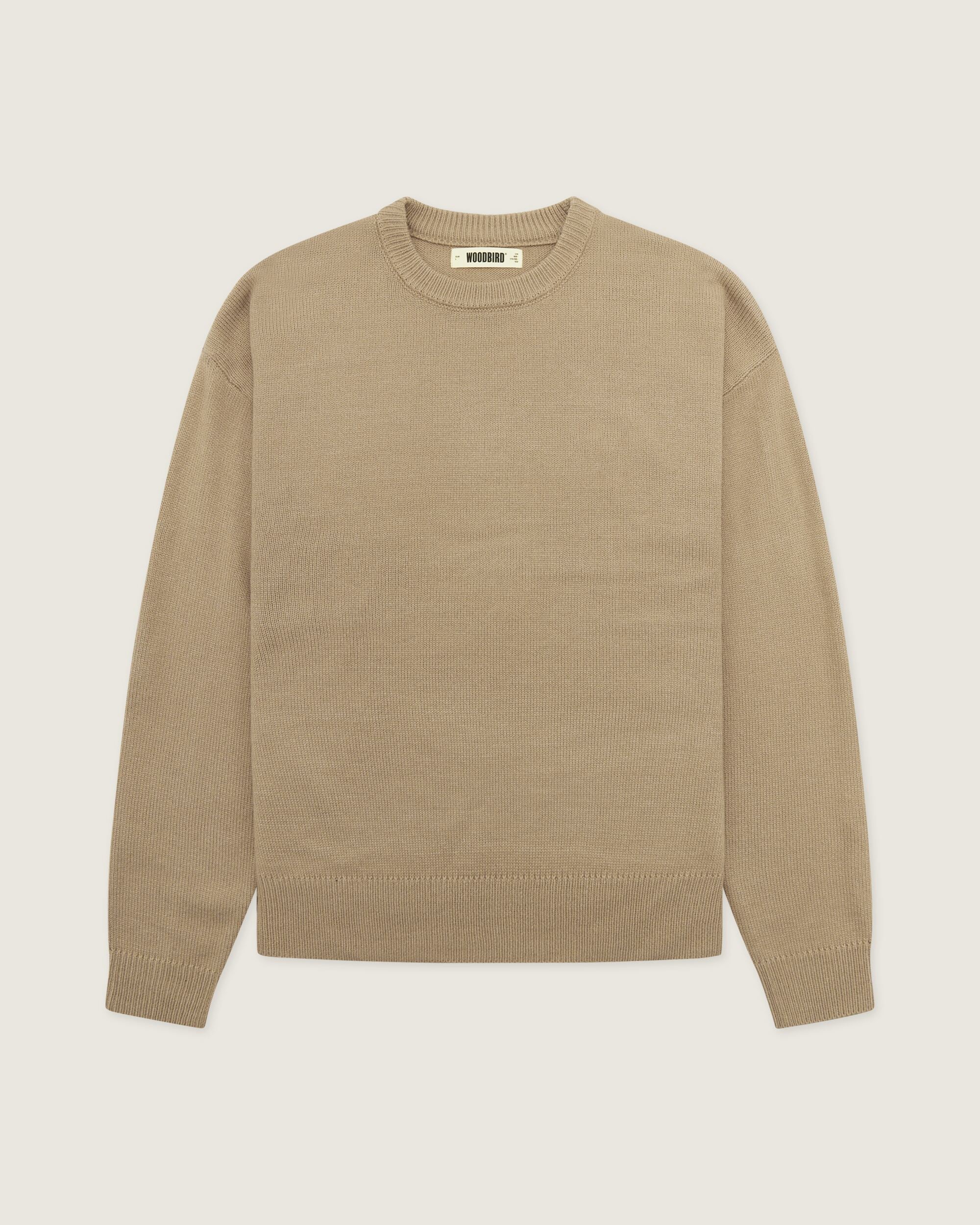 Woodbird WBKurt base Knit Knits Stone