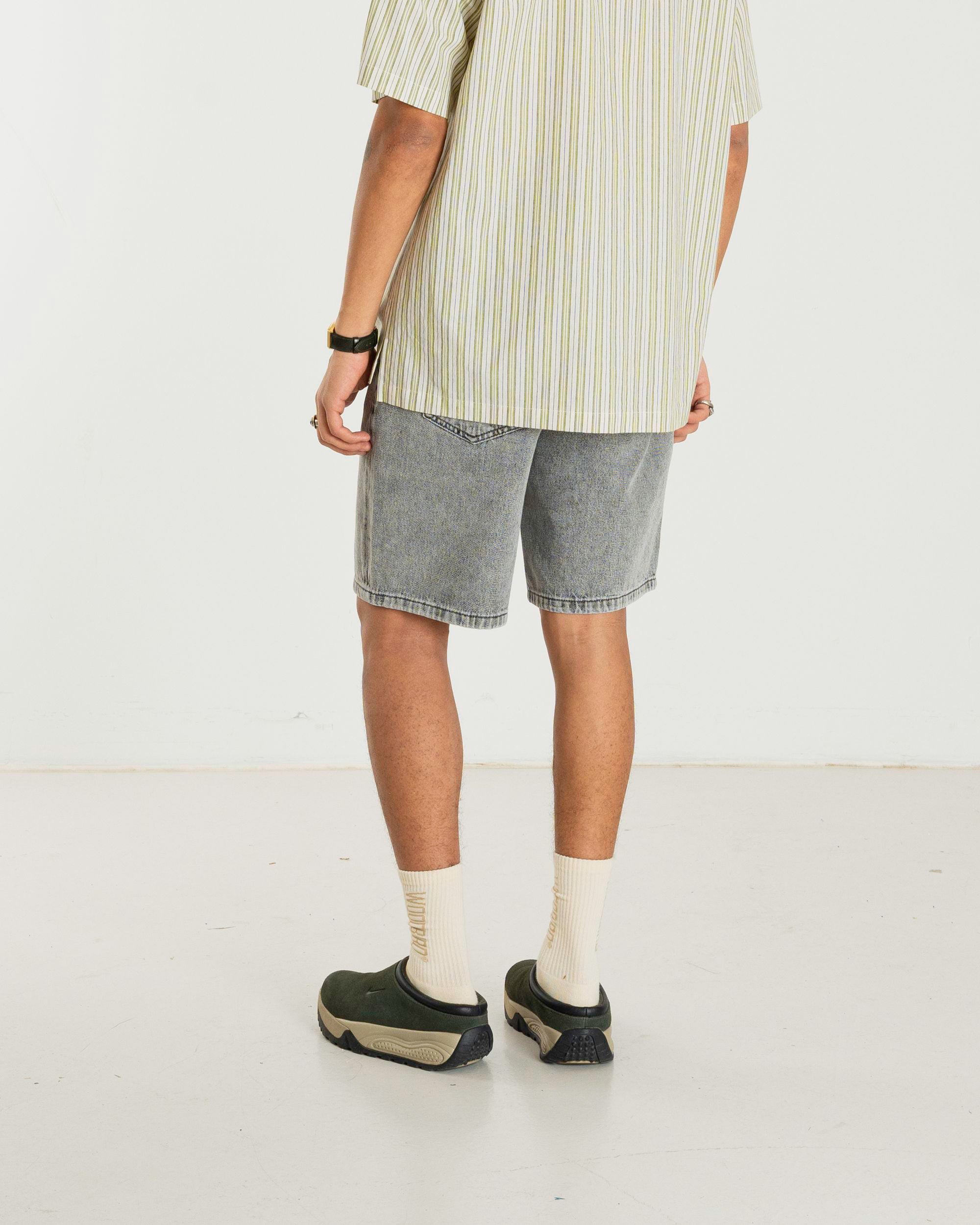 Woodbird WBLeroy Ash Grey Shorts Shorts Grey