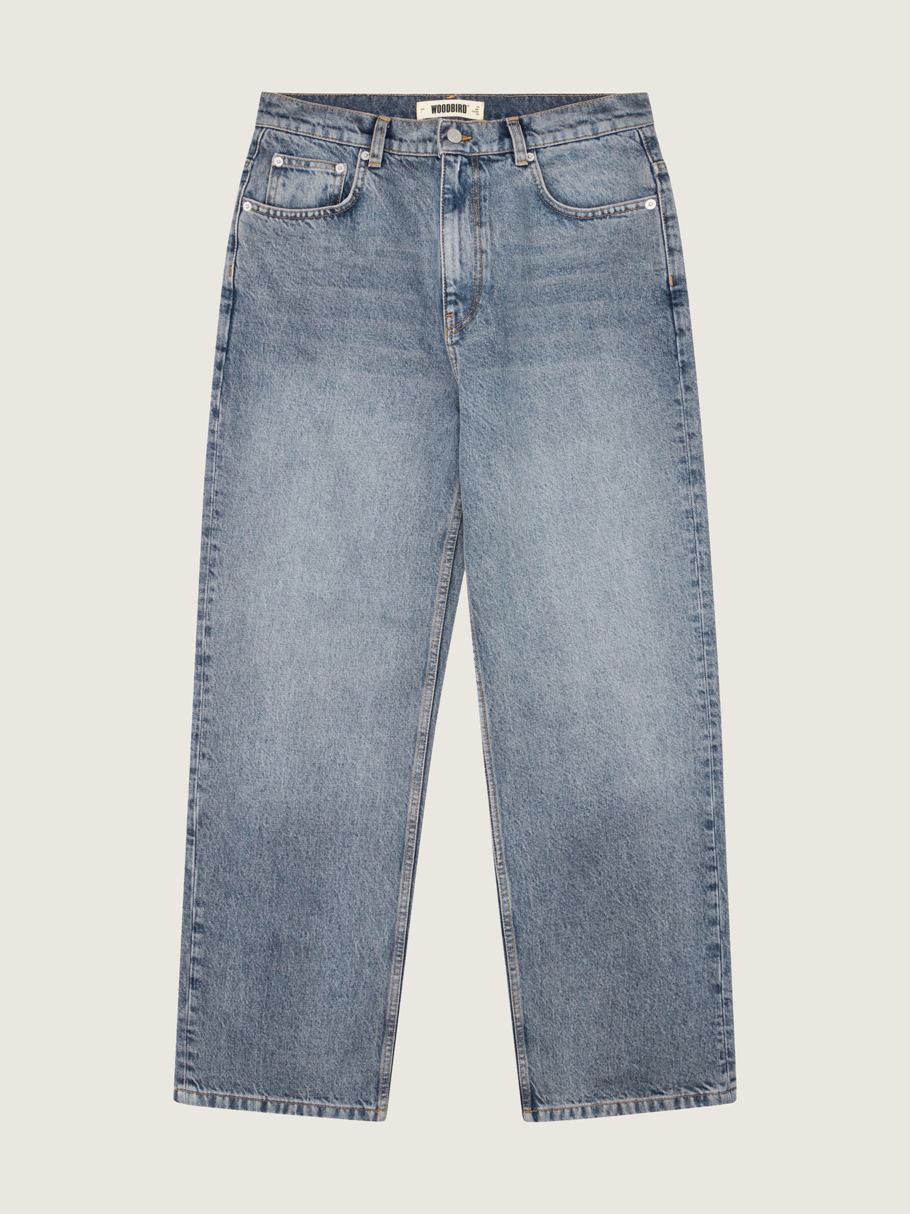 Woodbird WBLeroy Bone Jeans Jeans Grey Blue