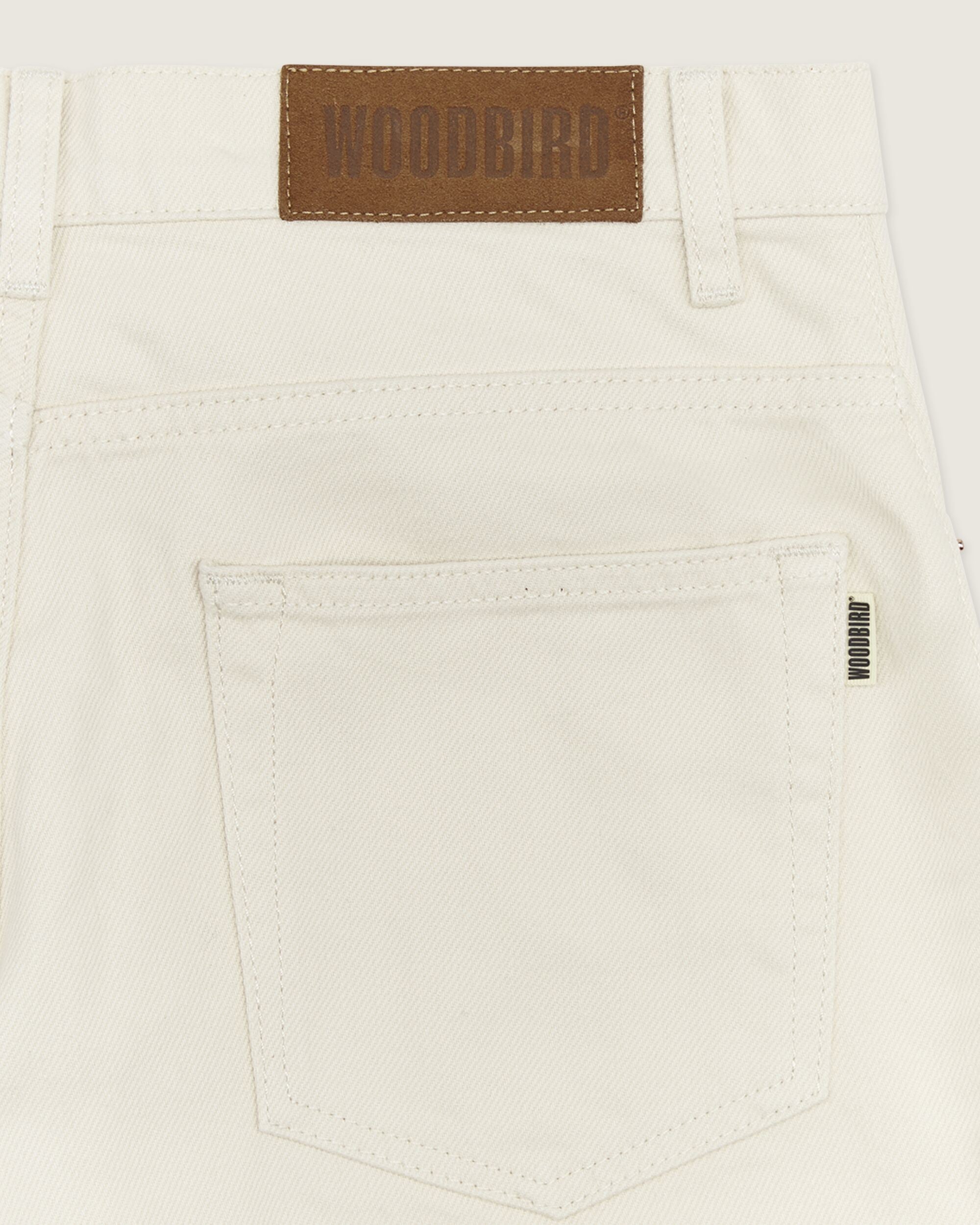 Woodbird WBLeroy Twill Pants Jeans Off White