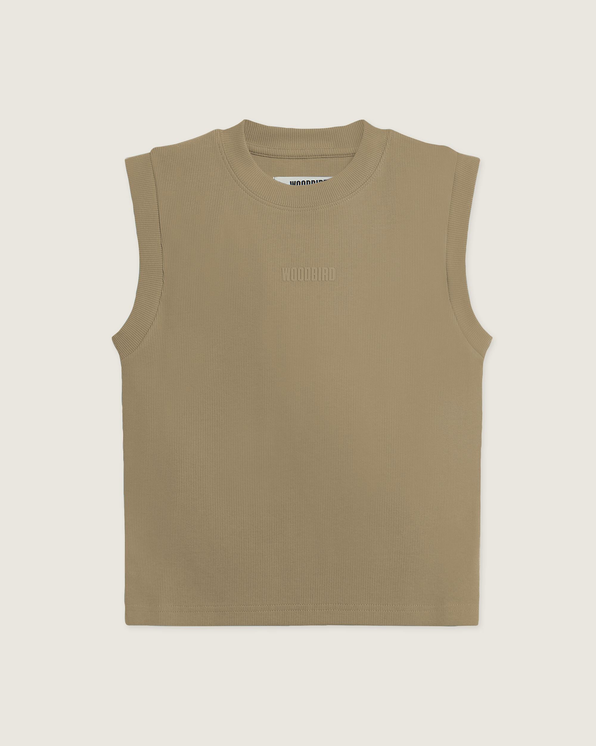 Woodbird Female WBLowo Sports Top Tops Khaki