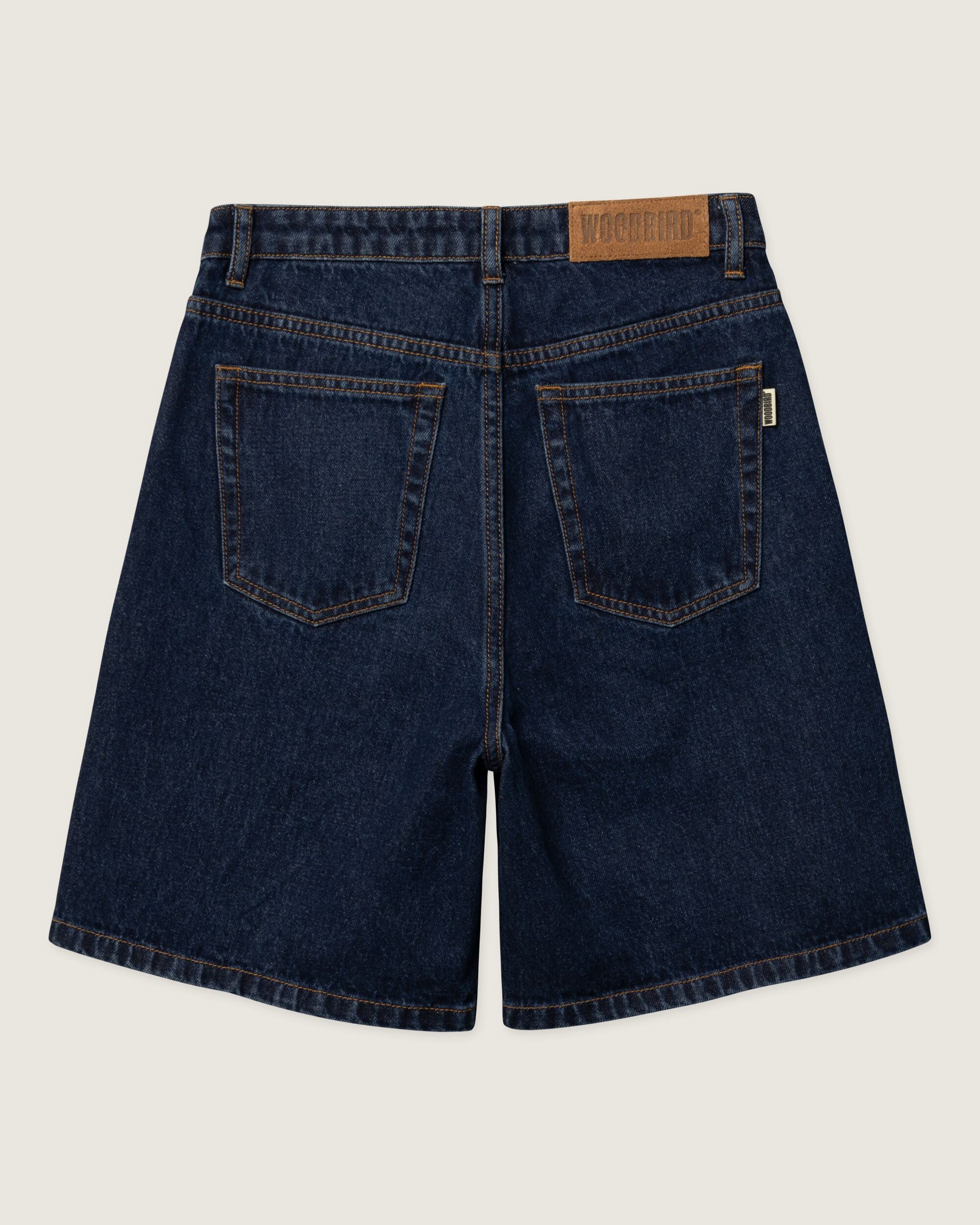 Woodbird Female WBMaggie 90s Rinse Shorts 90s Blue