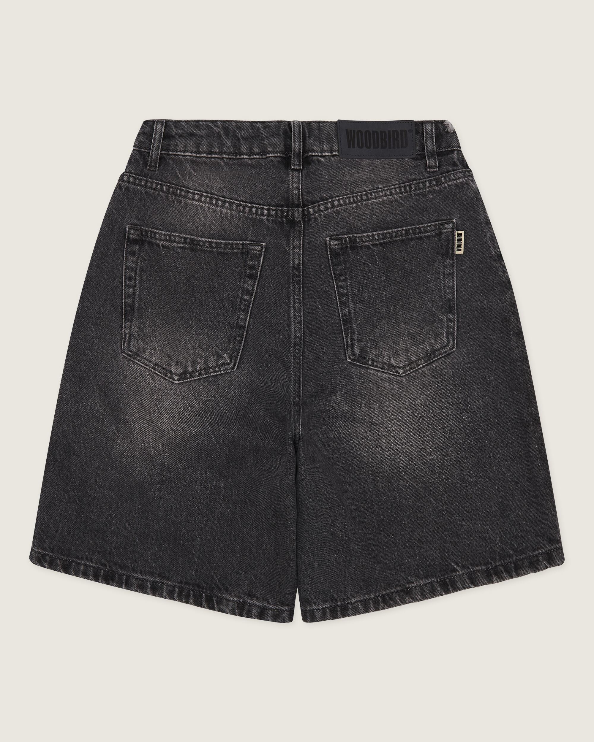 Woodbird Female WBMaggie Eclipse Shorts Shorts Grey-Black