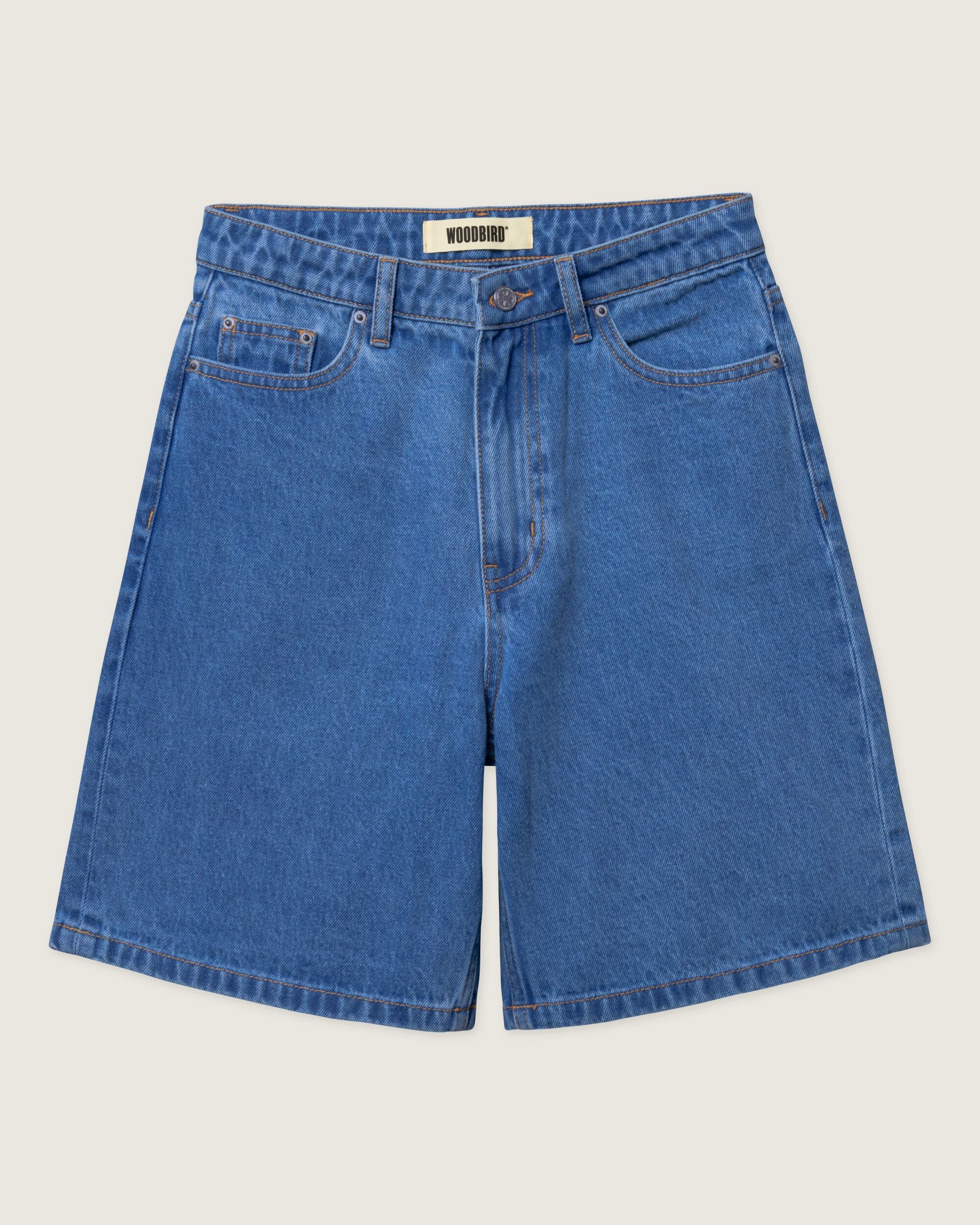 Woodbird Female WBMaggie Light Stone Shorts Shorts Blue