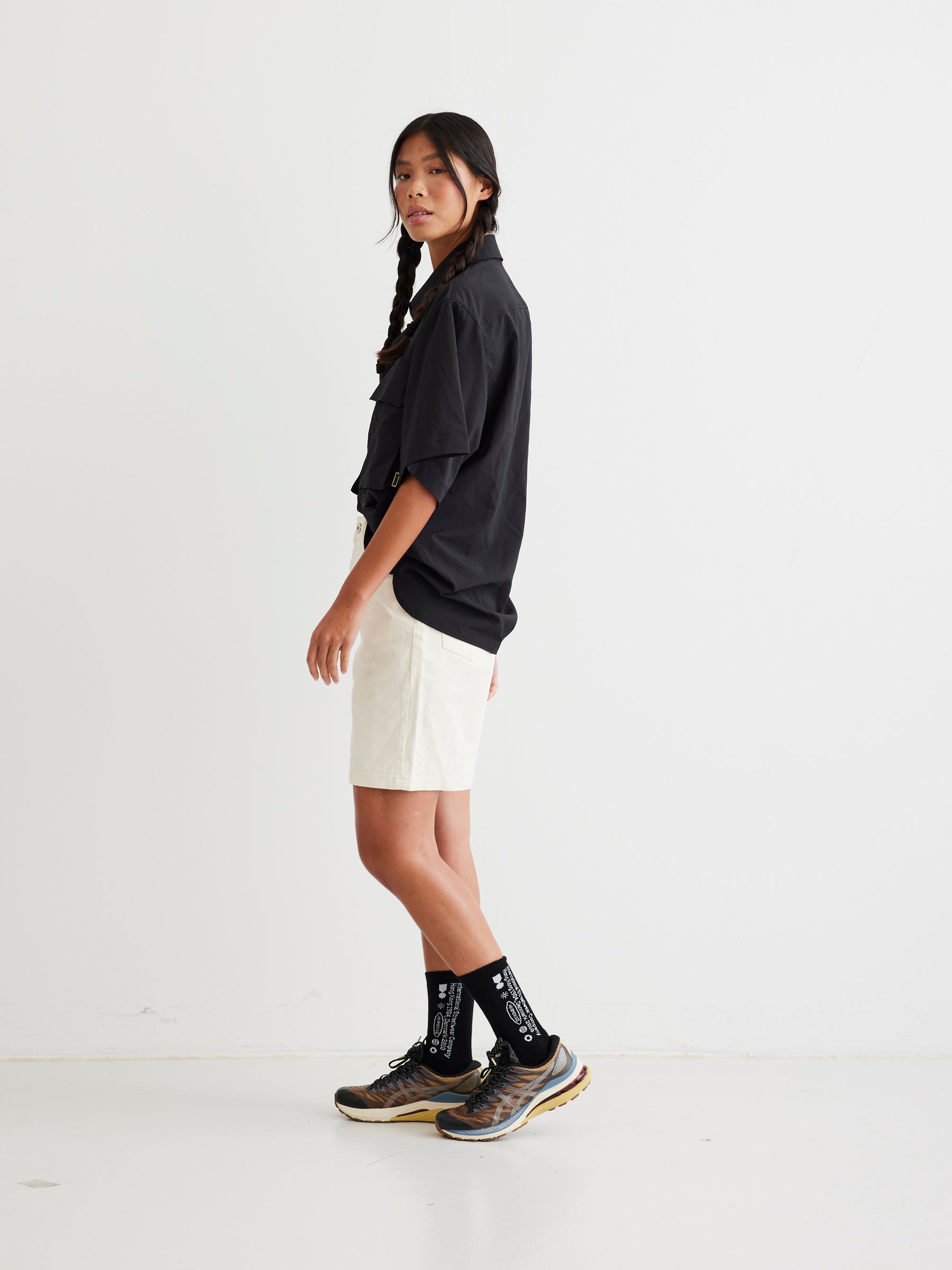 Woodbird Female WBMaggie Twill Shorts Shorts Off White