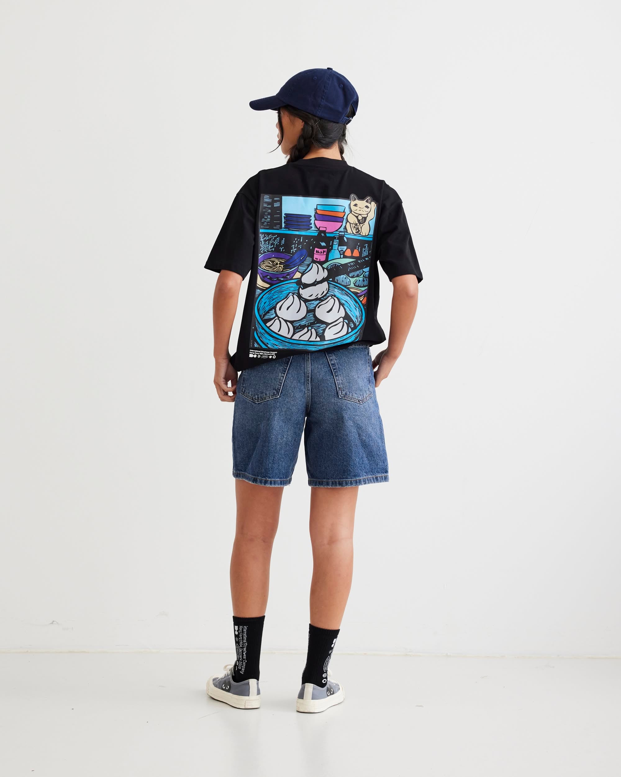 Woodbird Female WBMaggie blook Shorts Shorts Blue Stone