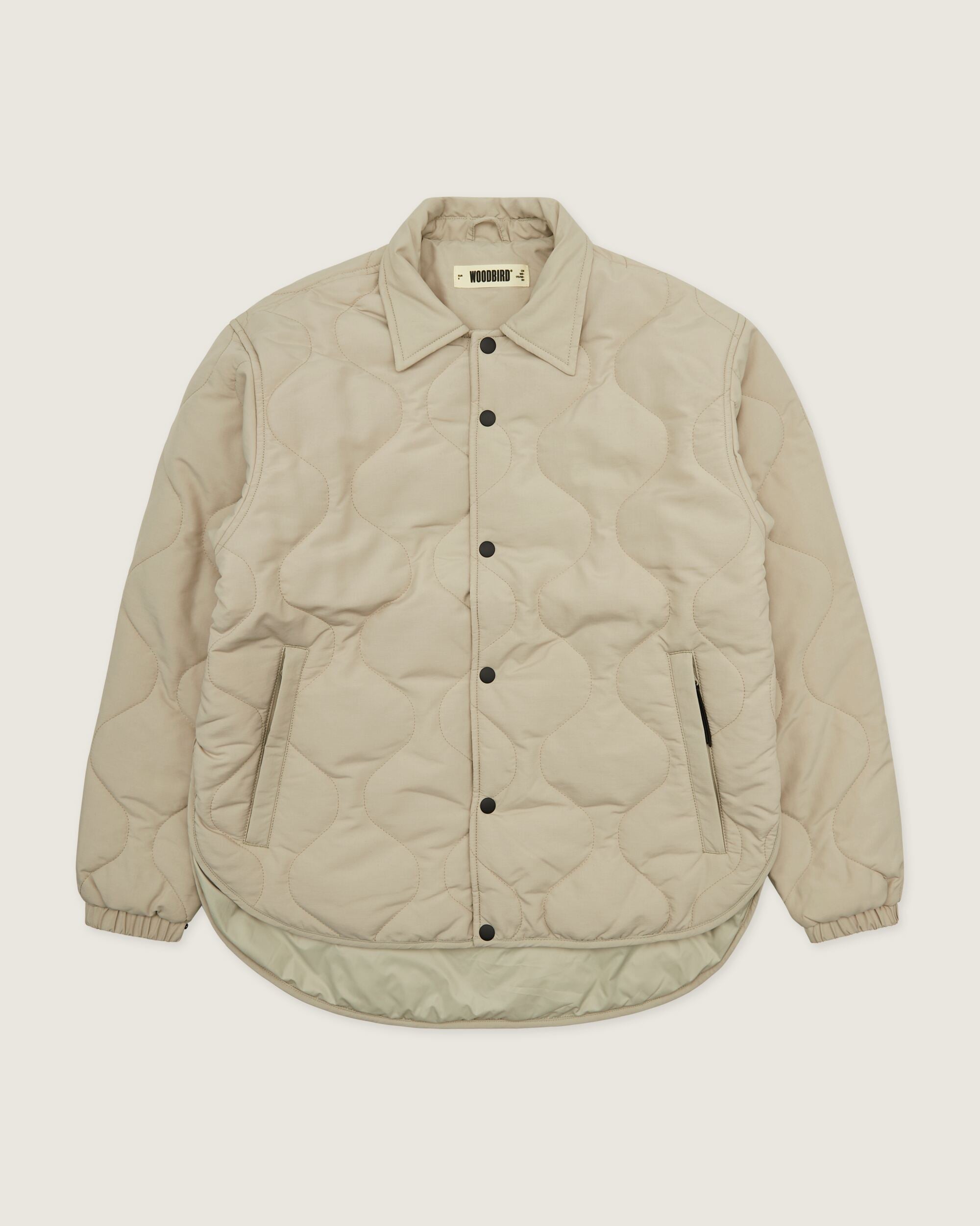 Woodbird Female WBMaze Quilt Jacket Jackets Stone