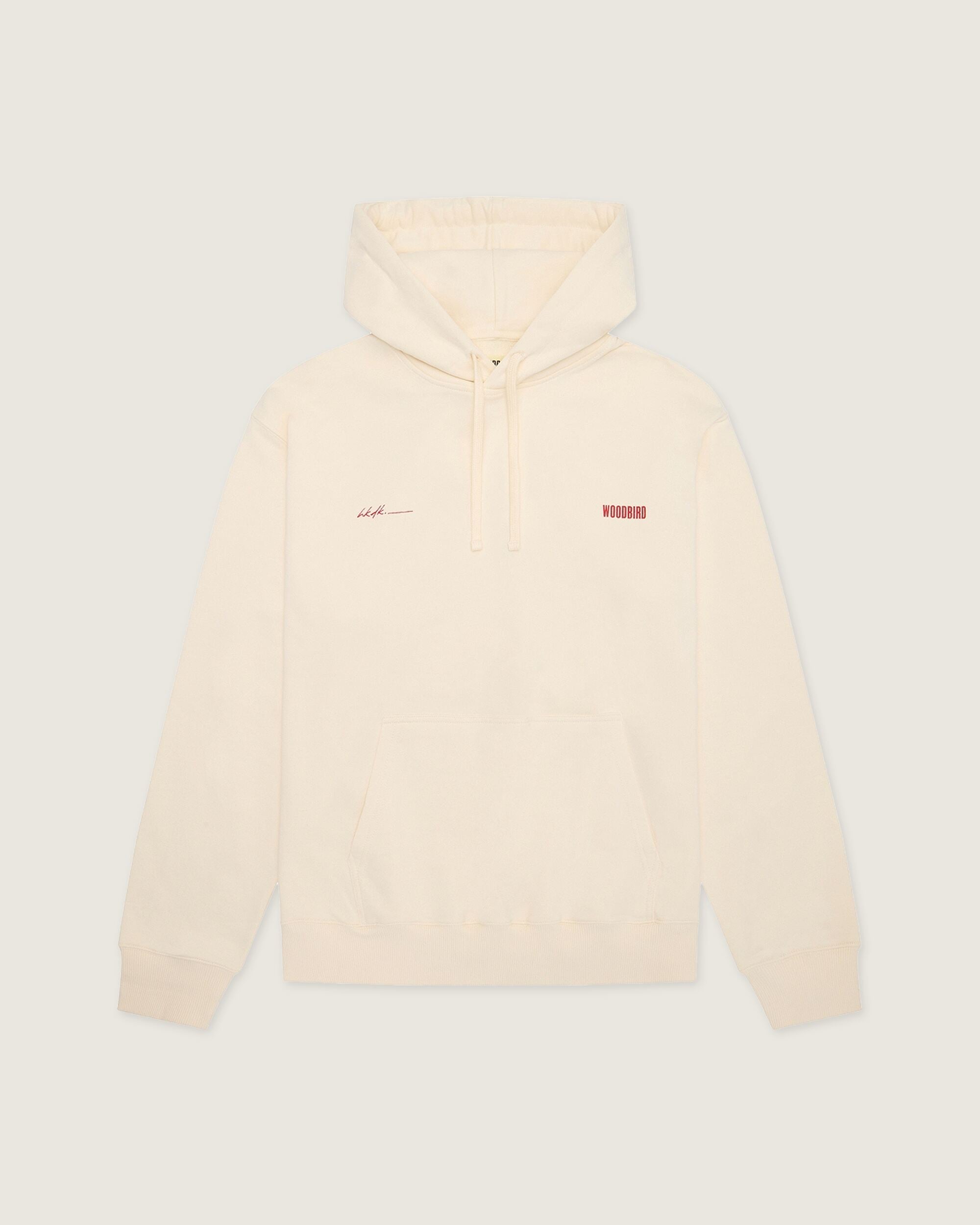 Woodbird WBPacs 8410 Hoodie Sweats Off White