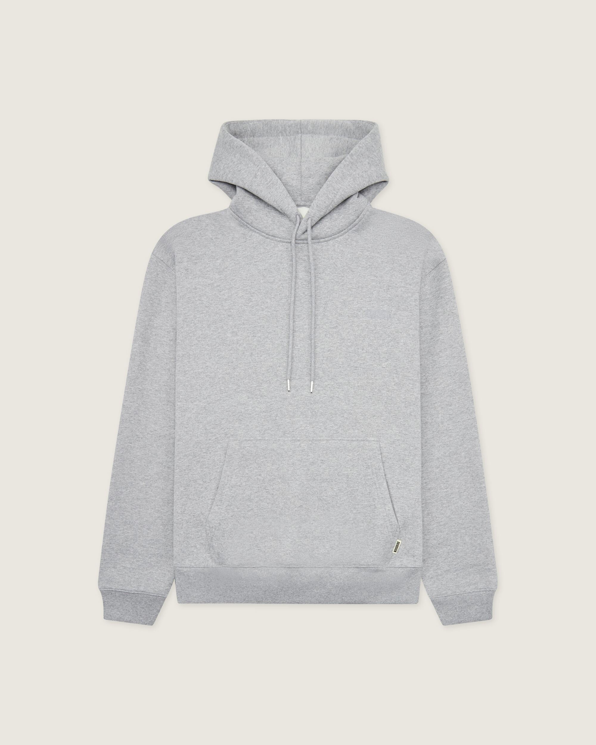 Woodbird WBPacs Base Hoodie Sweats Grey Melange