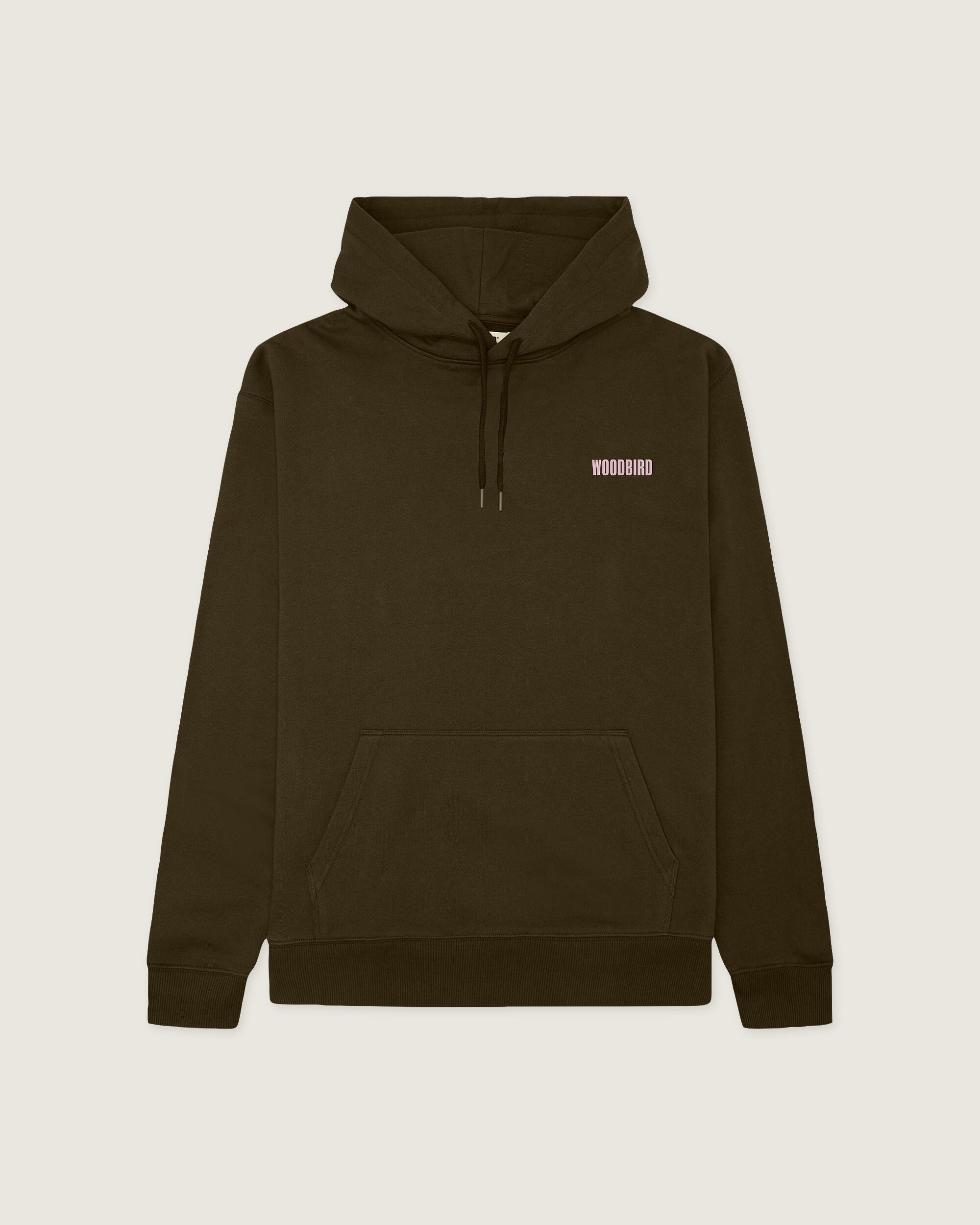 Woodbird WBPacs Founded Hoodie Sweats Dark Brown