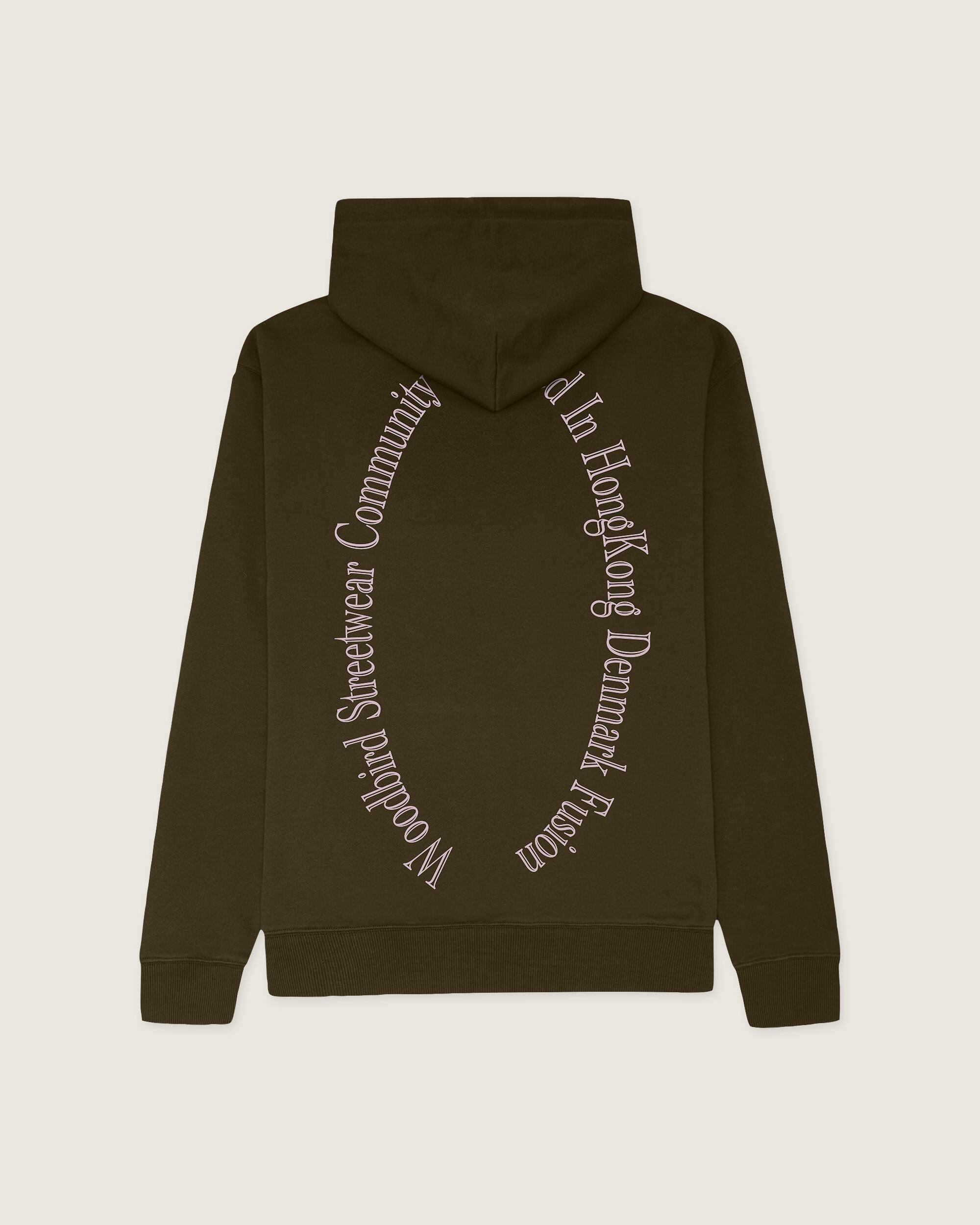 Woodbird WBPacs Founded Hoodie Sweats Dark Brown