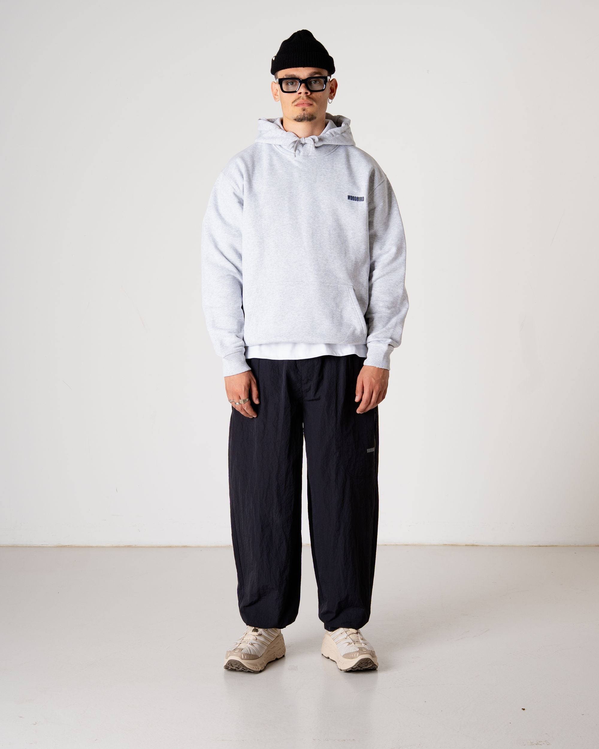 Woodbird WBPacs Home Hoodie Sweats Snow Melange