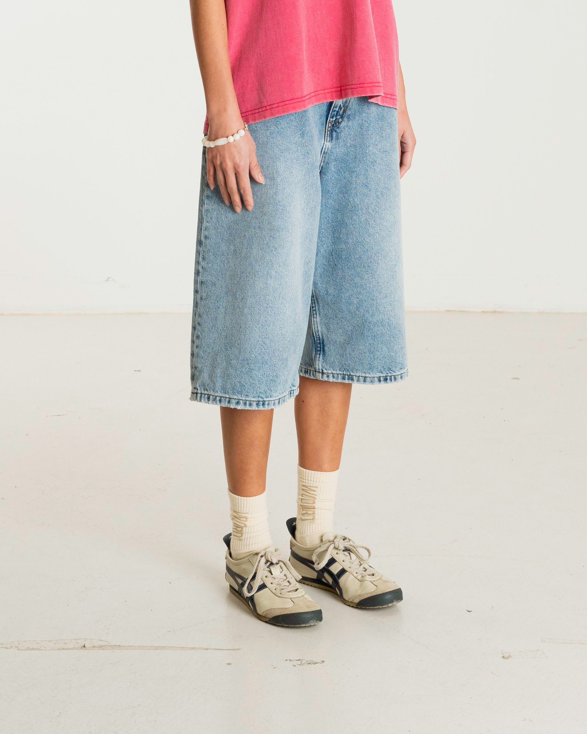 Woodbird Female WBShan Bermuda Shorts Shorts Light Blue