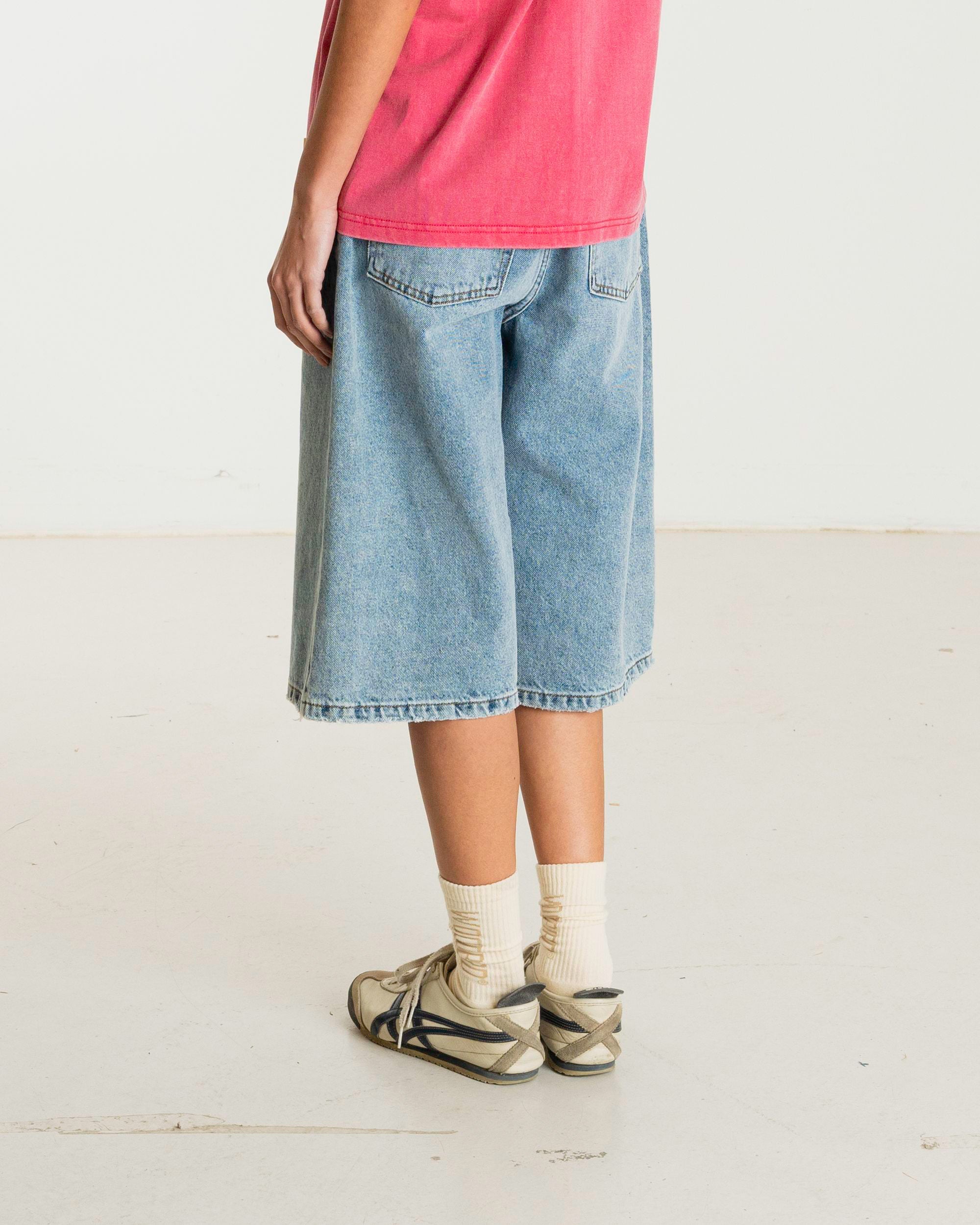Woodbird Female WBShan Bermuda Shorts Shorts Light Blue