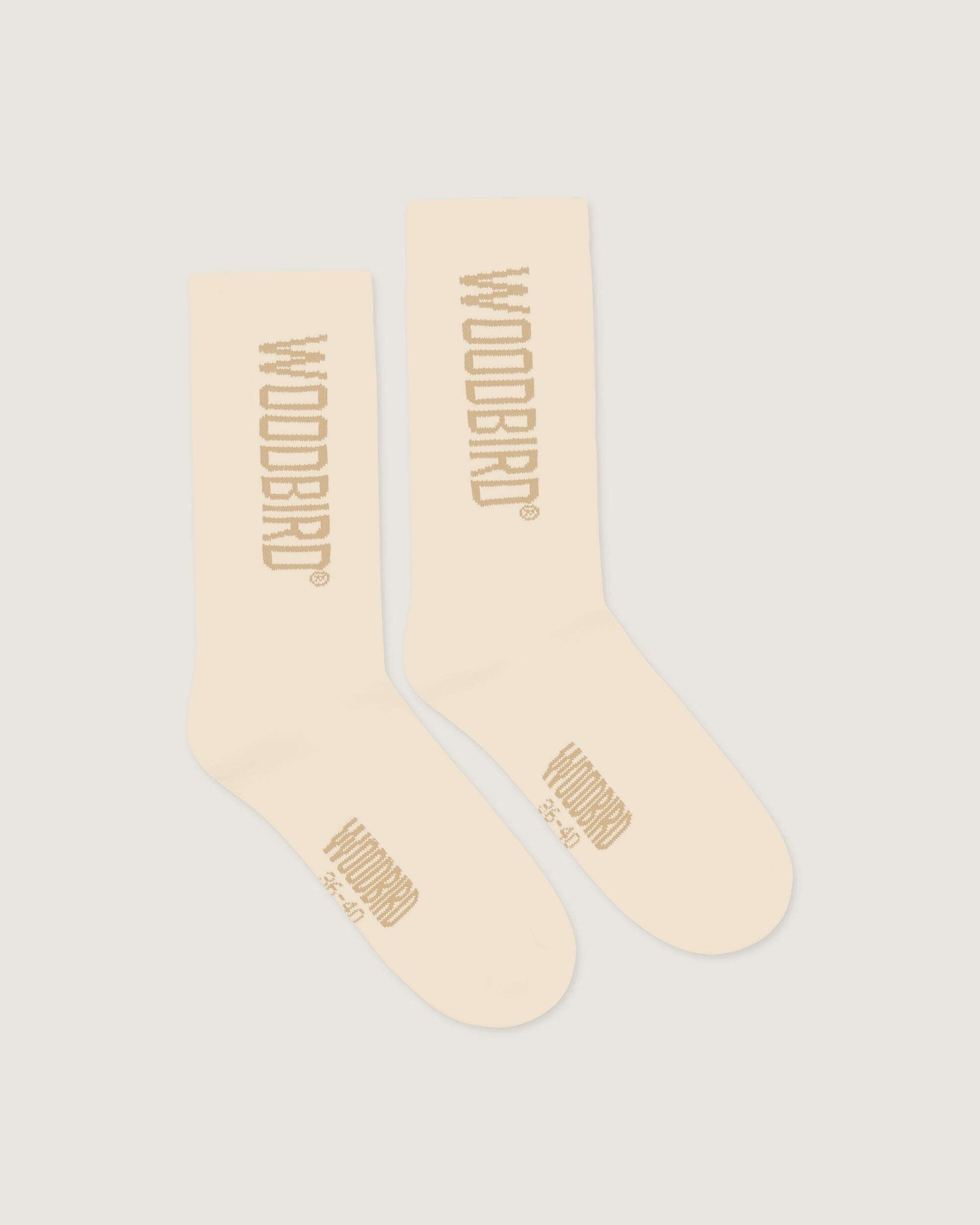 Woodbird WBTennis Logo Socks Accessories Off White