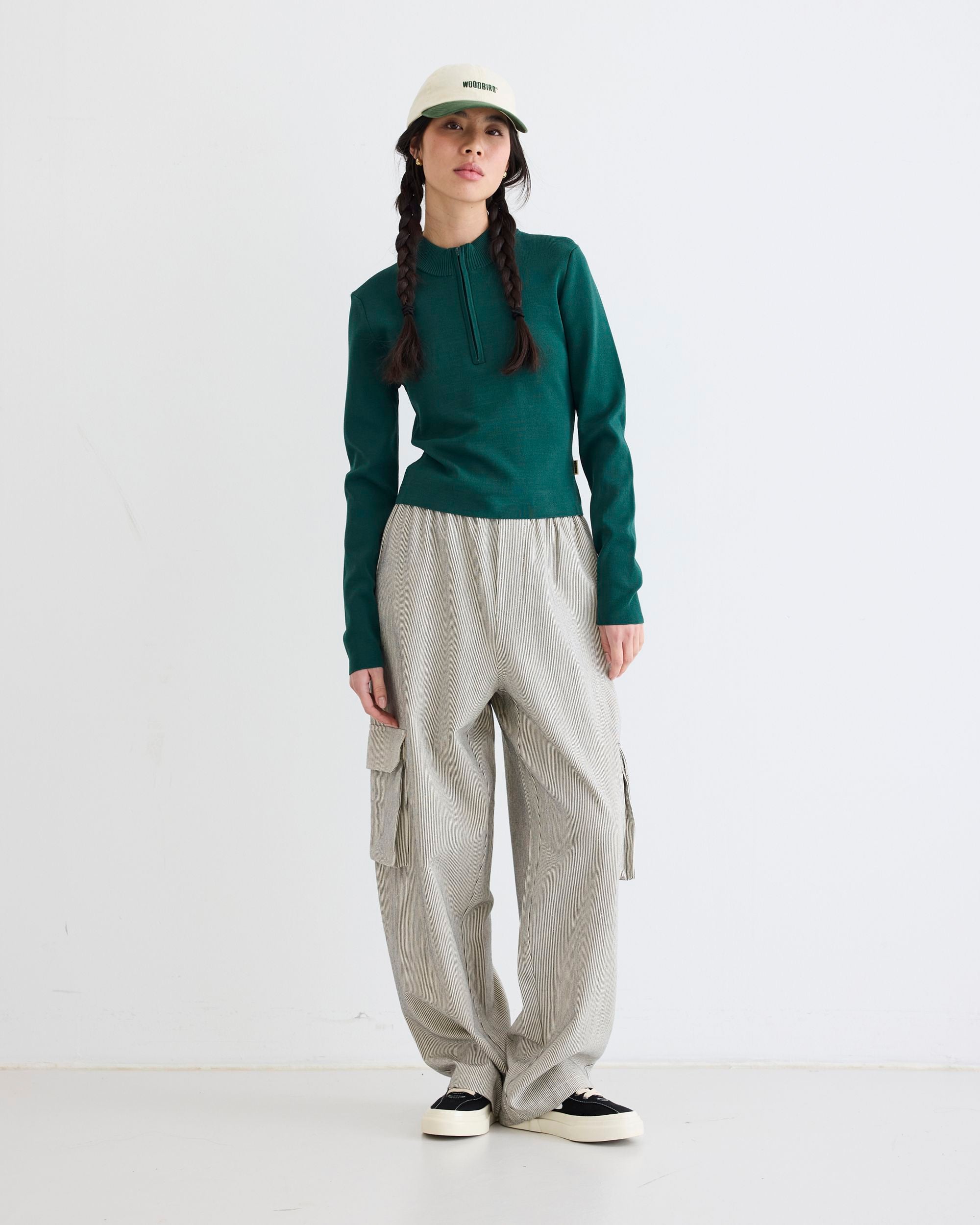 Woodbird Female WBVilly Sports Top Knits Sports Green