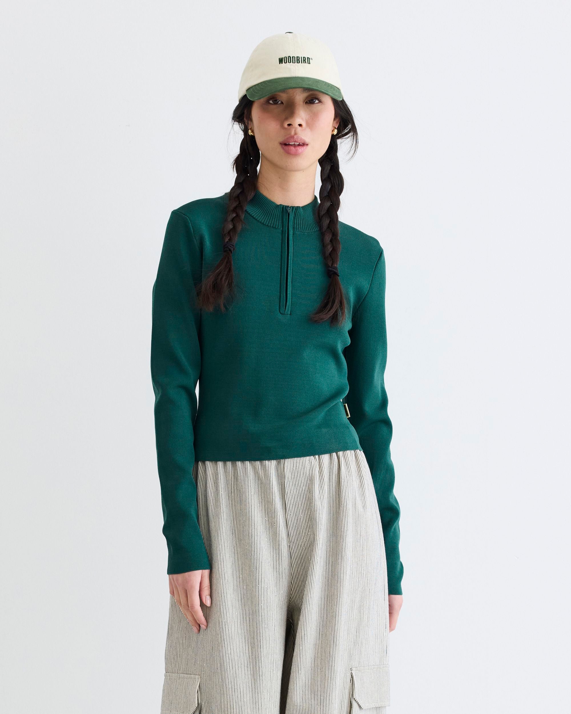 Woodbird Female WBVilly Sports Top Knits Sports Green