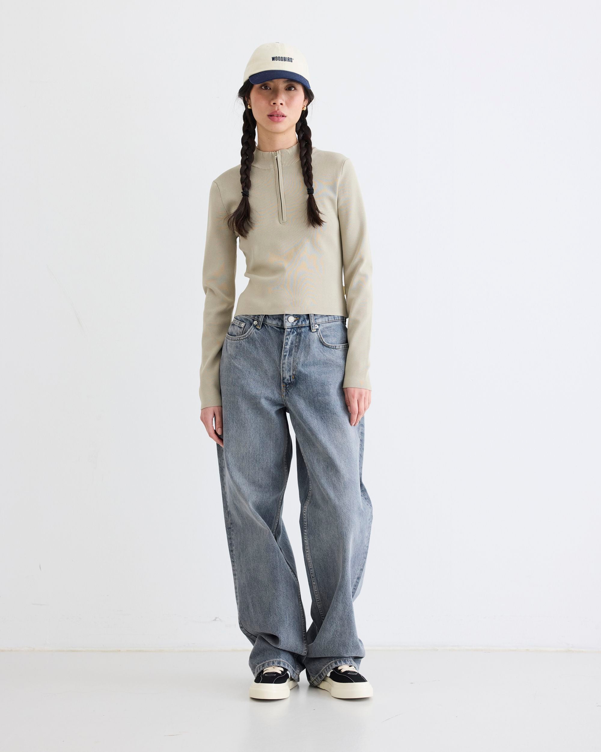 Woodbird Female WBVilly Sports Top Knits Stone