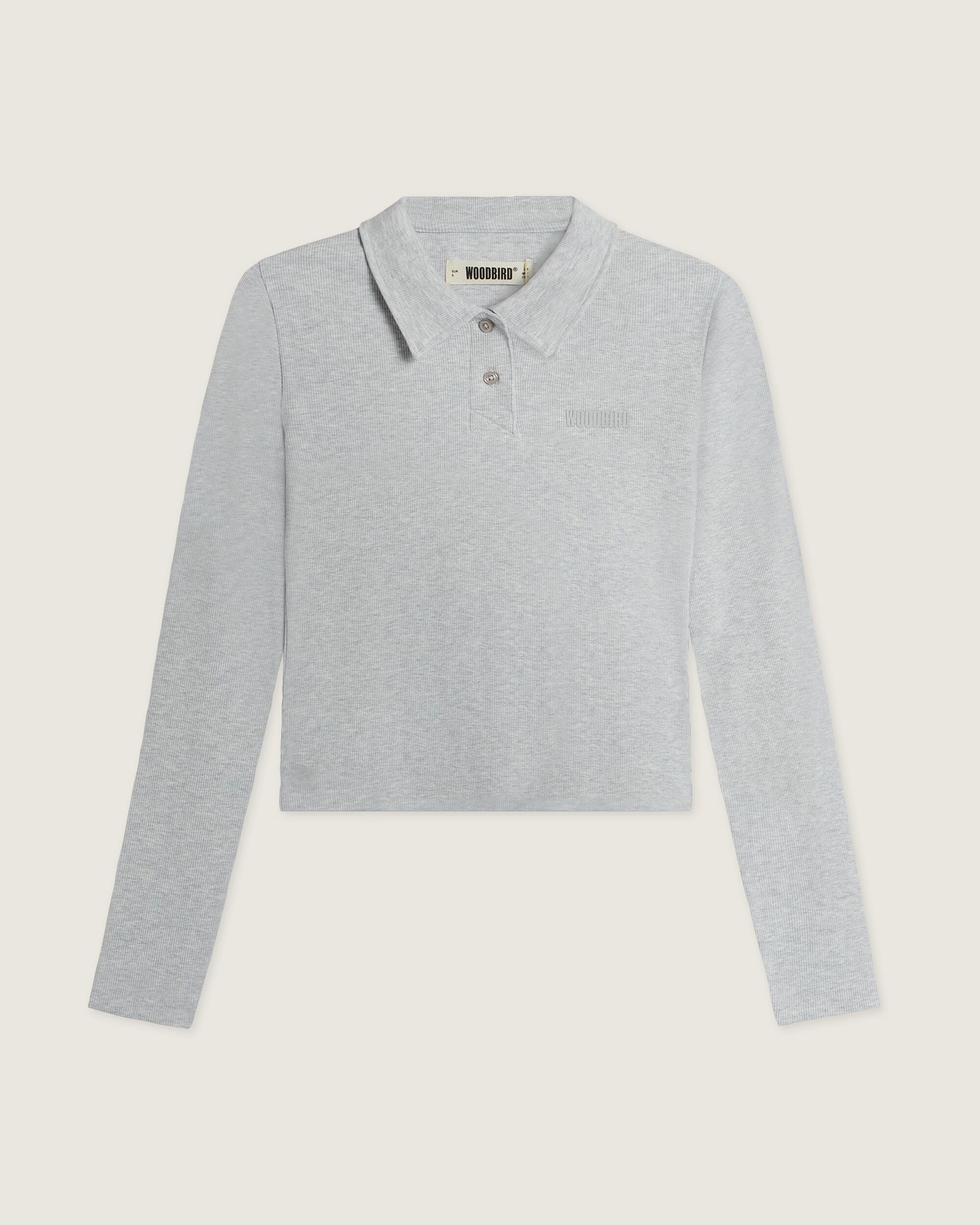 Woodbird Female WBVilly Sports Top Tops Grey Melange