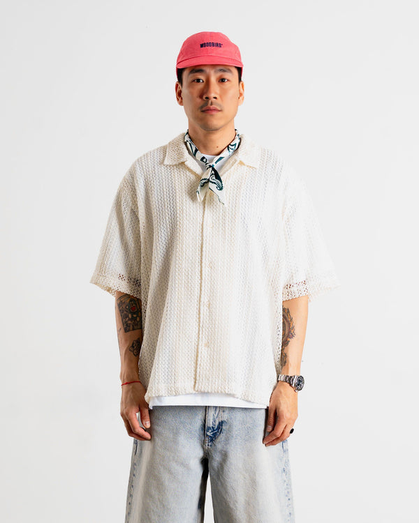 Woodbird WBWang Lace Shirt Shirts Off White